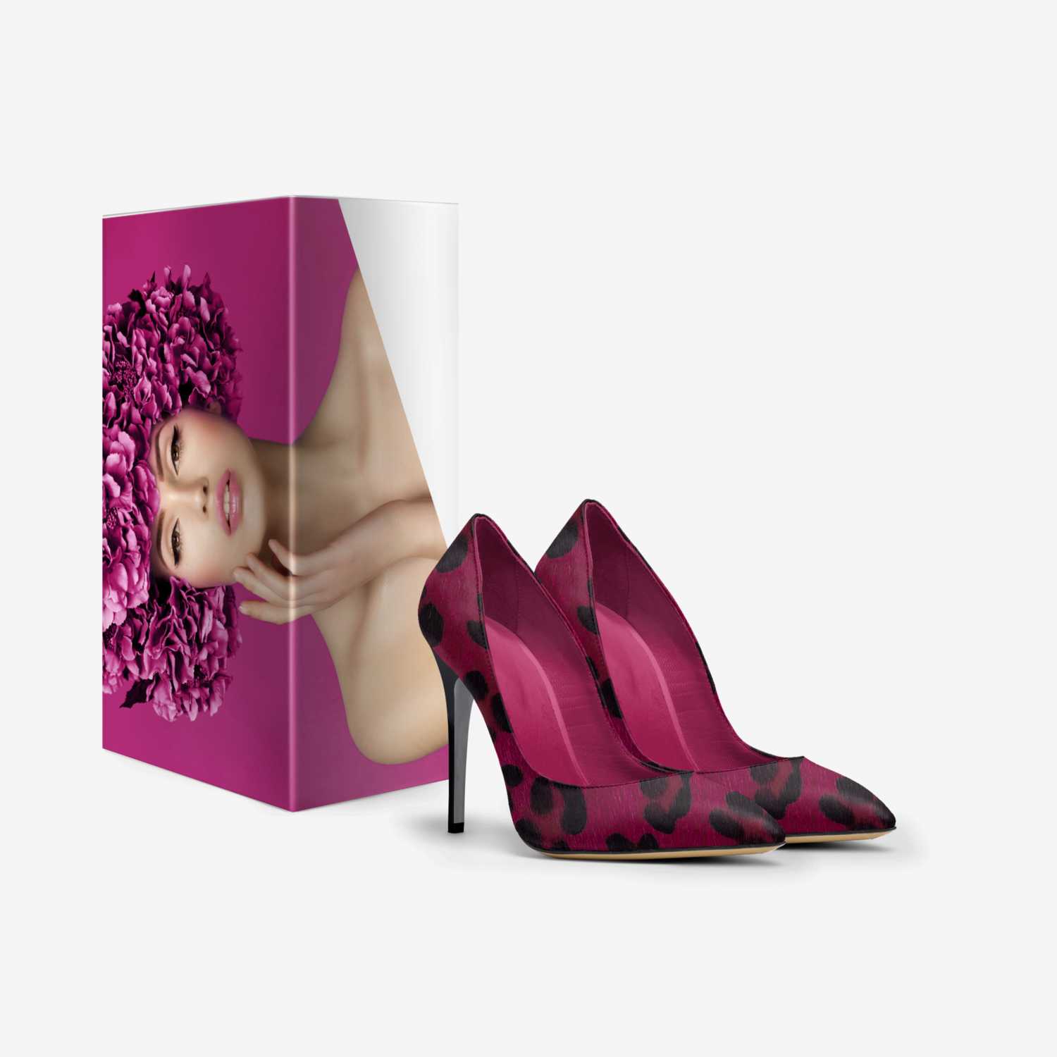 Nicole Giovanna  custom made in Italy shoes by Latoya Lewis | Box view