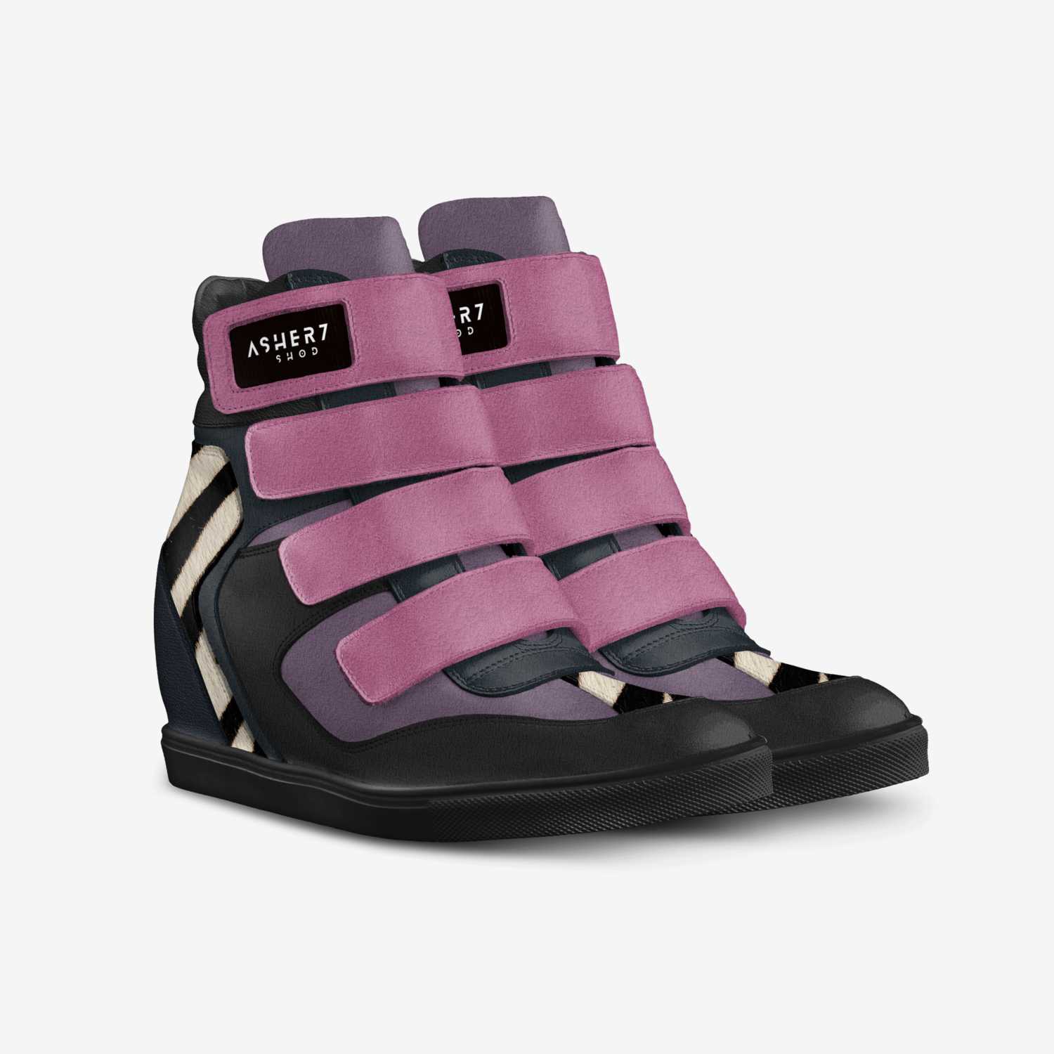 Asher 7 Shod custom made in Italy shoes by Candace Marquette | Double view