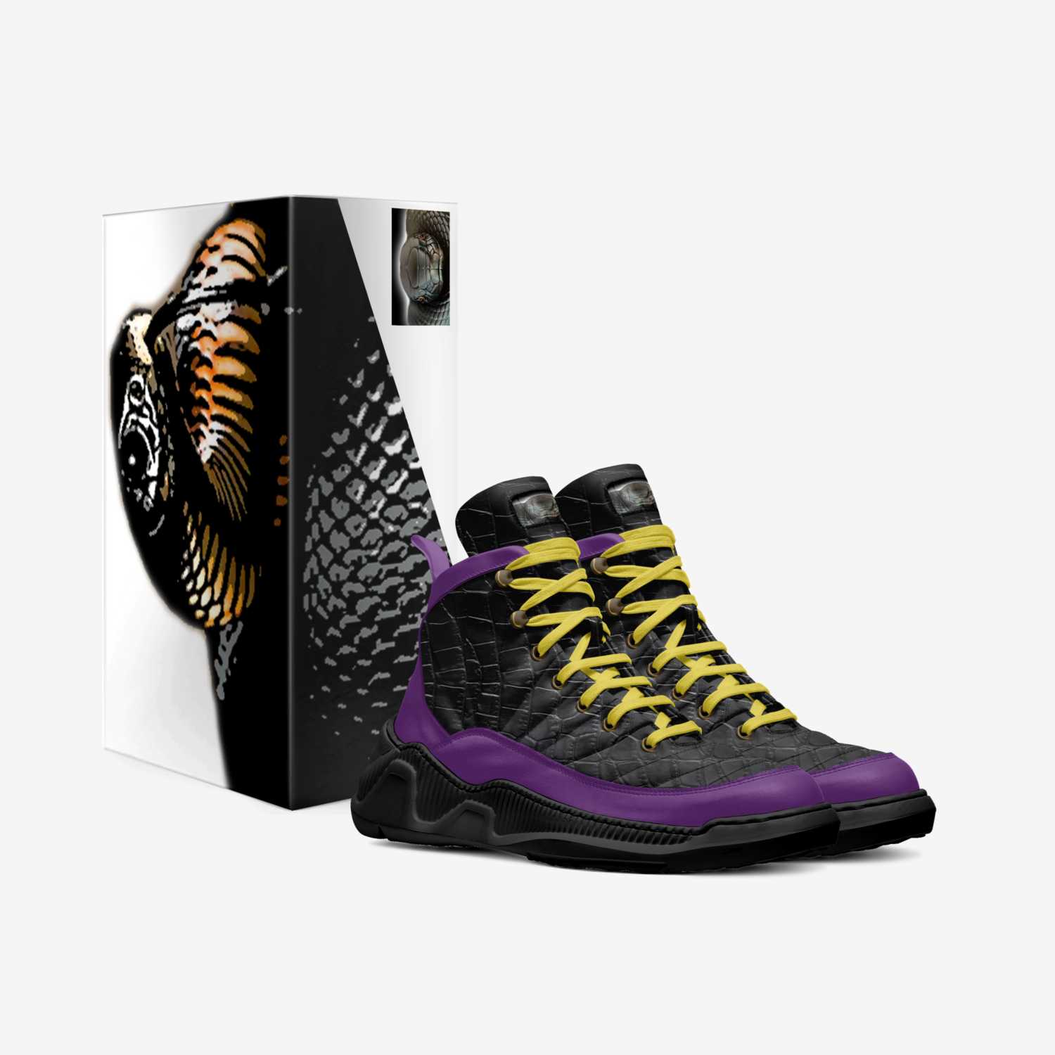 Heritage Legends M custom made in Italy shoes by Virgilio Baker | Box view