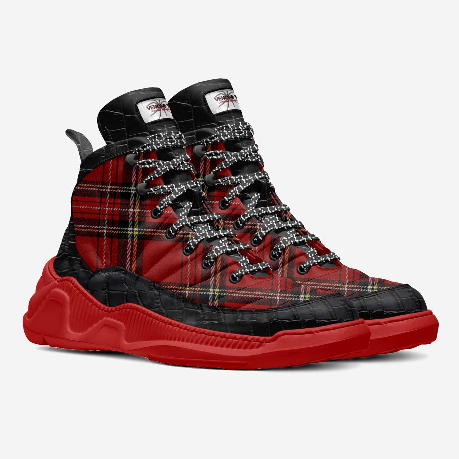 Viper Classics custom made in Italy shoes by Antonio James | Double view