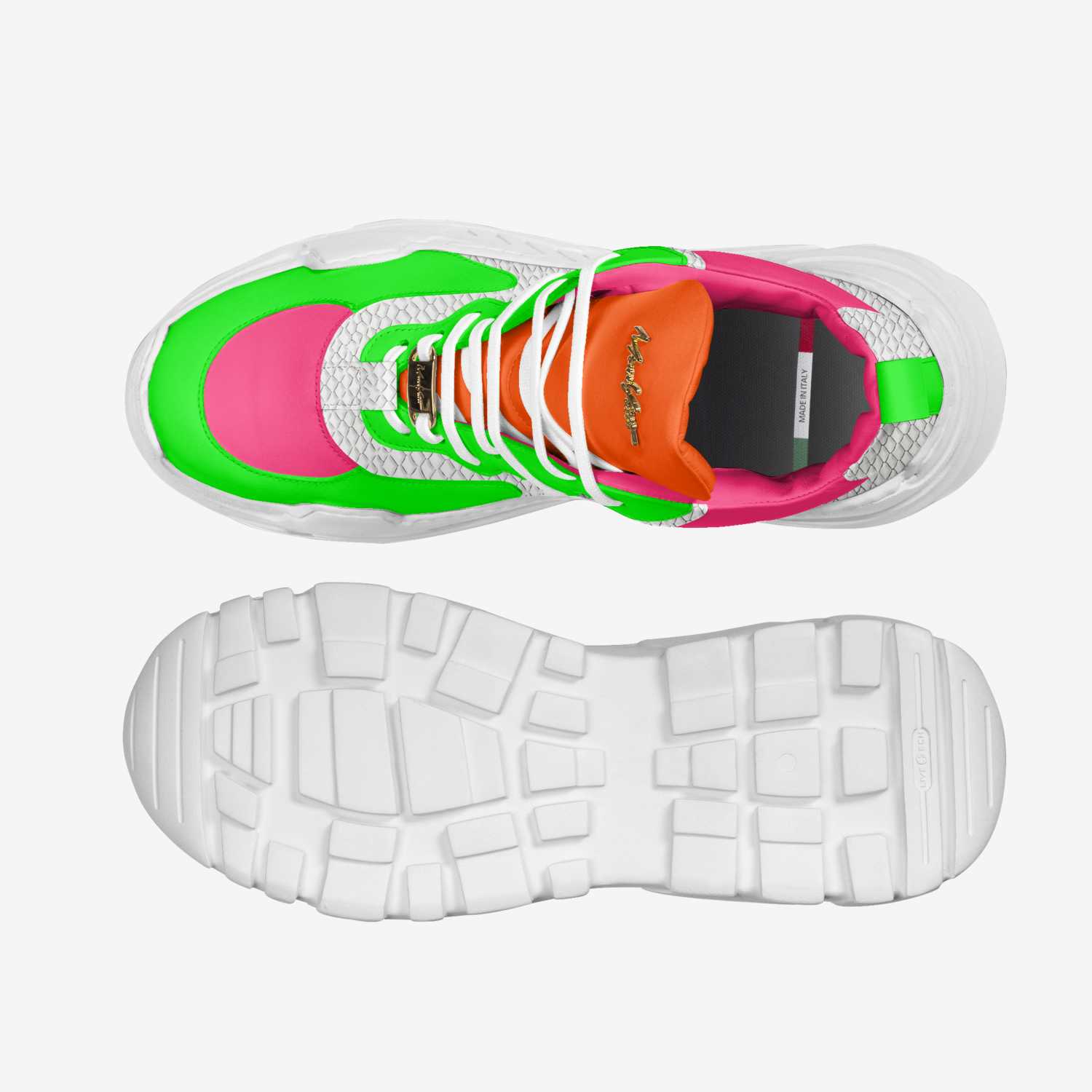 Moneyatti P007 custom made in Italy shoes by Moneyatti Brand | Top view