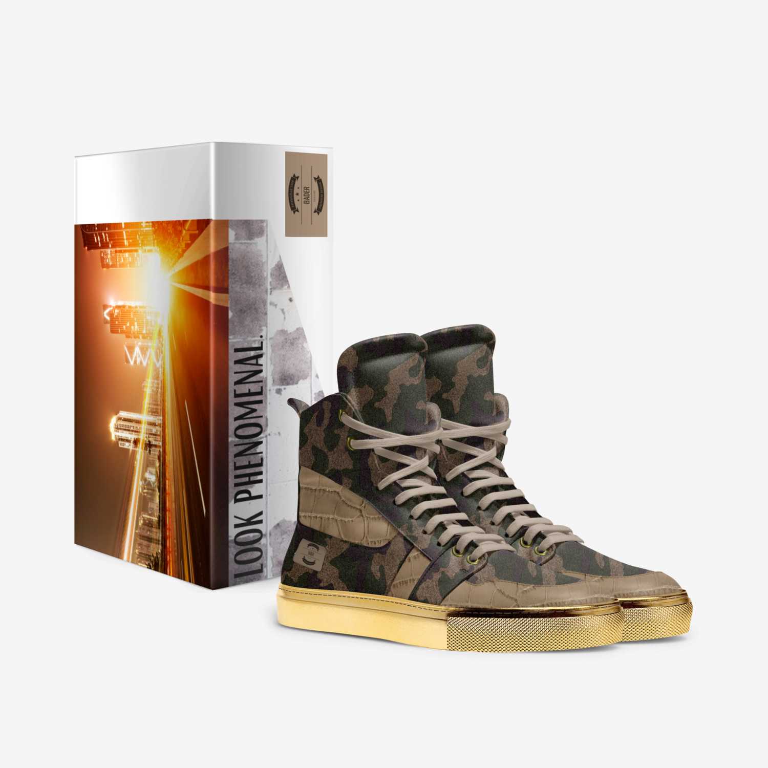 Bader custom made in Italy shoes by Fereca Jancley Footwear | Box view