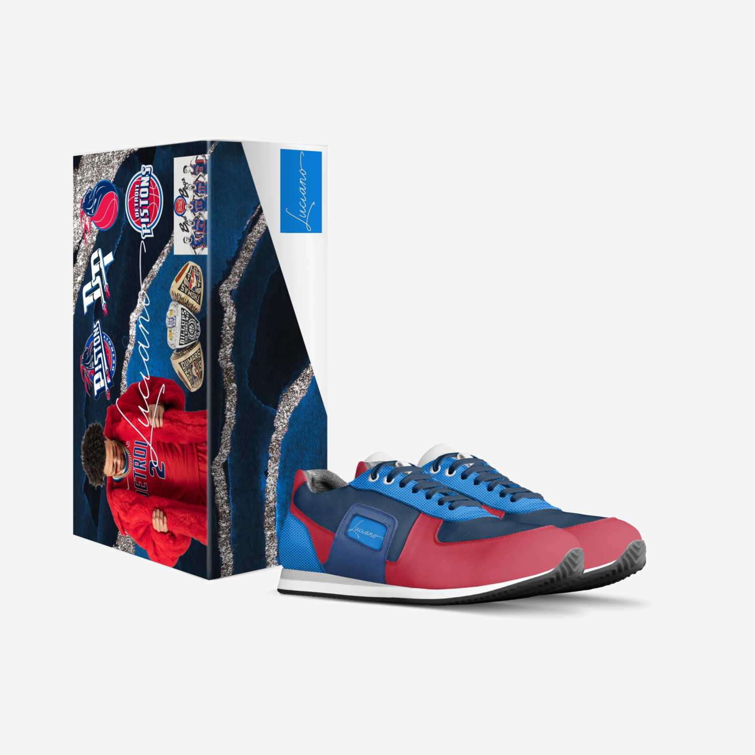 Luciano's custom made in Italy shoes by Corey Boyd Jr | Box view