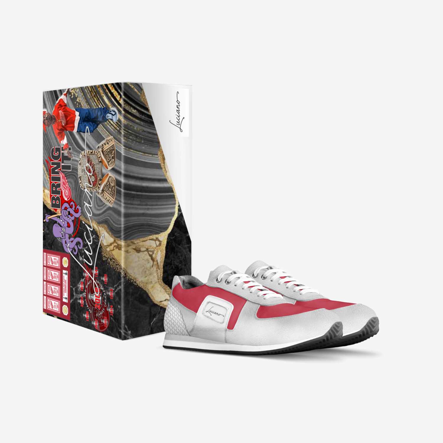 Luciano's custom made in Italy shoes by Corey Boyd Jr | Box view