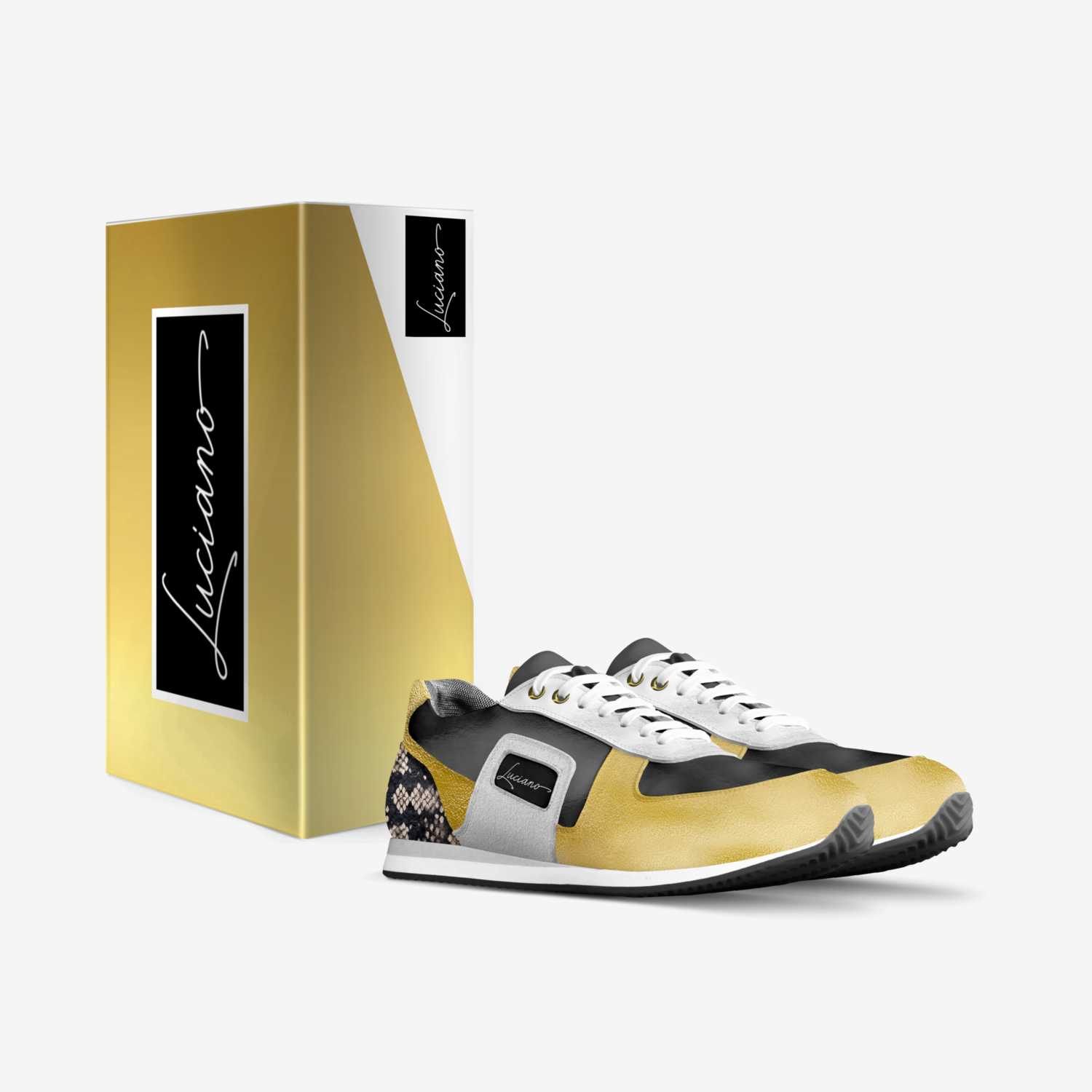 Luciano's custom made in Italy shoes by Corey Boyd Jr | Box view