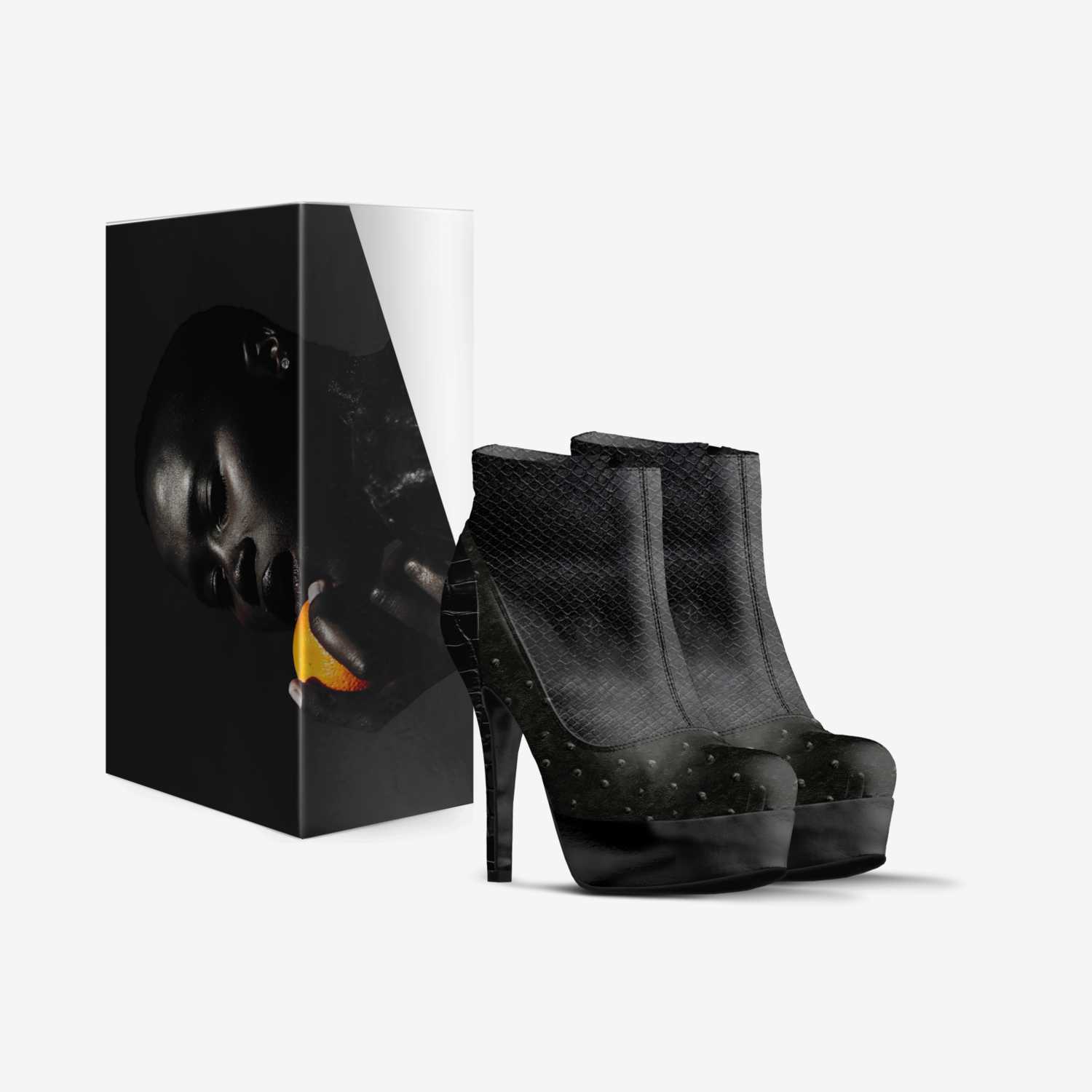 Zena custom made in Italy shoes by Rasheed Washington | Box view