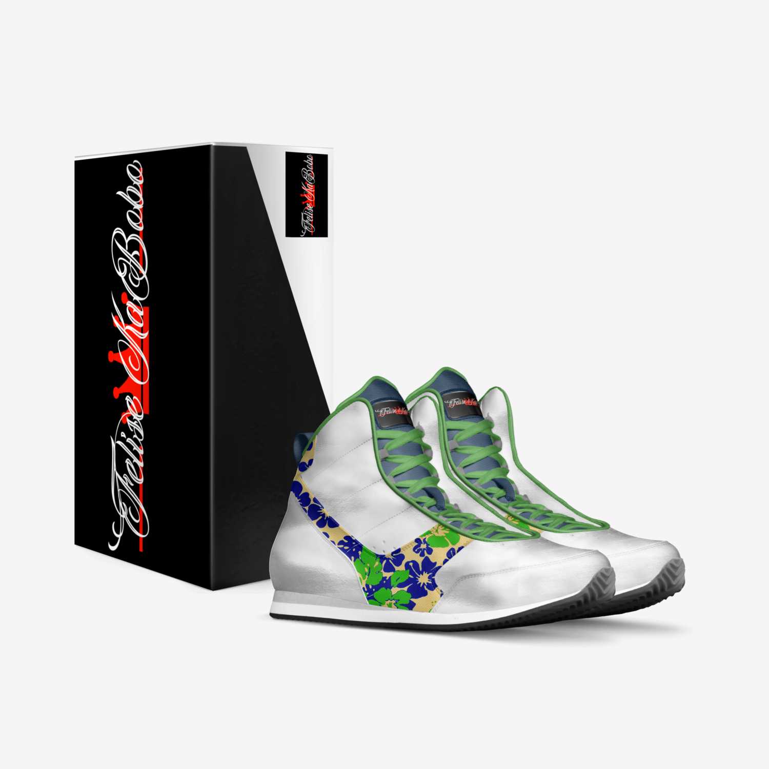 Felise KaBobo custom made in Italy shoes by Shamsud-din King | Box view