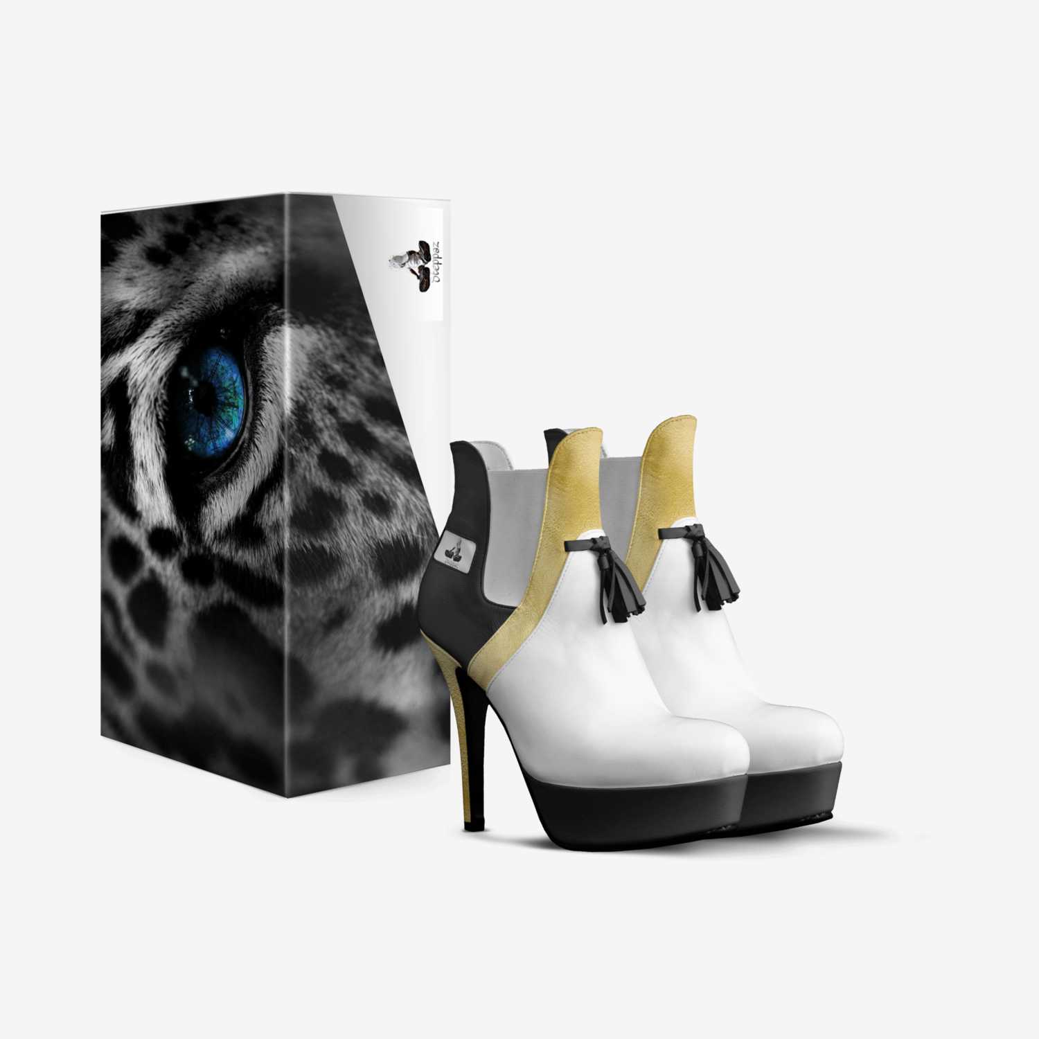 Tigress  custom made in Italy shoes by Frederick Mitchell | Box view