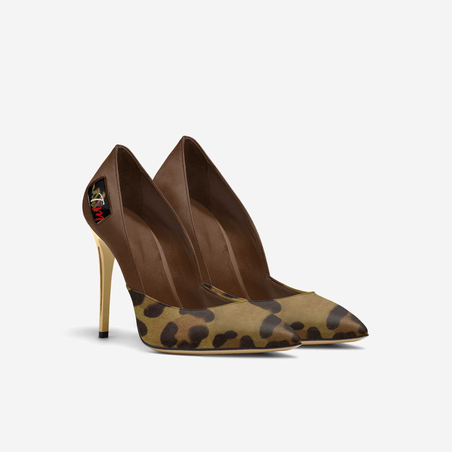 Lionessa custom made in Italy shoes by William Lingham | Double view