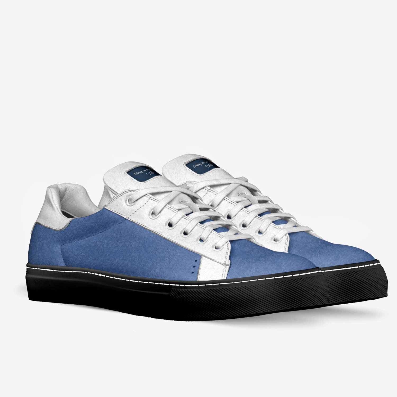 Stay in ur lane custom made in Italy shoes by Willie Clark | Double view
