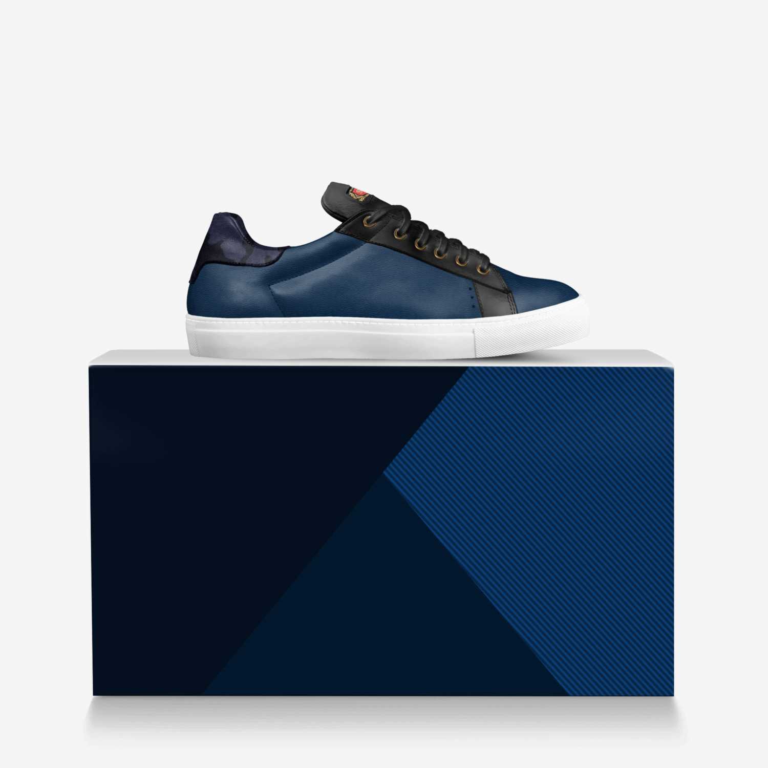 SL custom made in Italy shoes by Lucien M Kabuya | Over box view