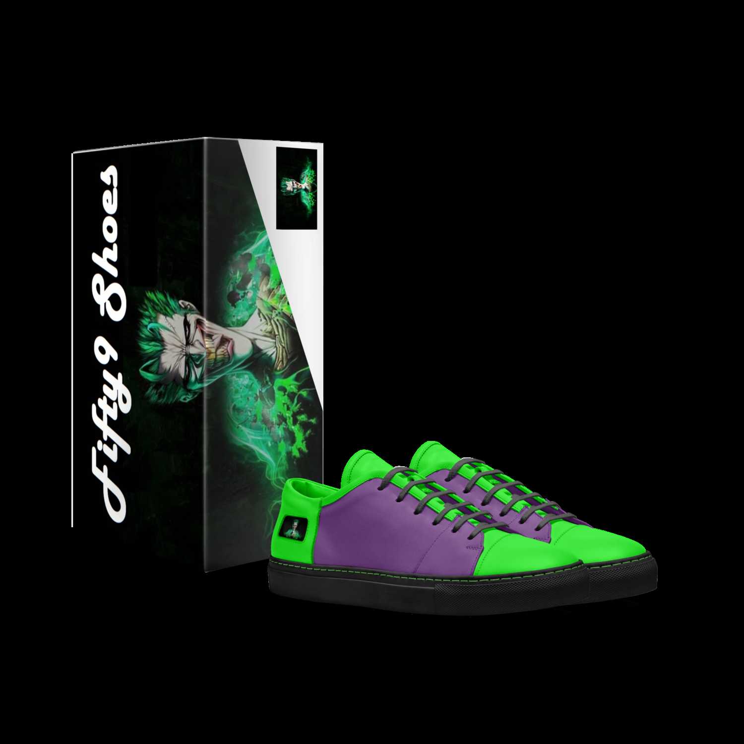 The Joker | A Custom Shoe concept by Luke Trapp