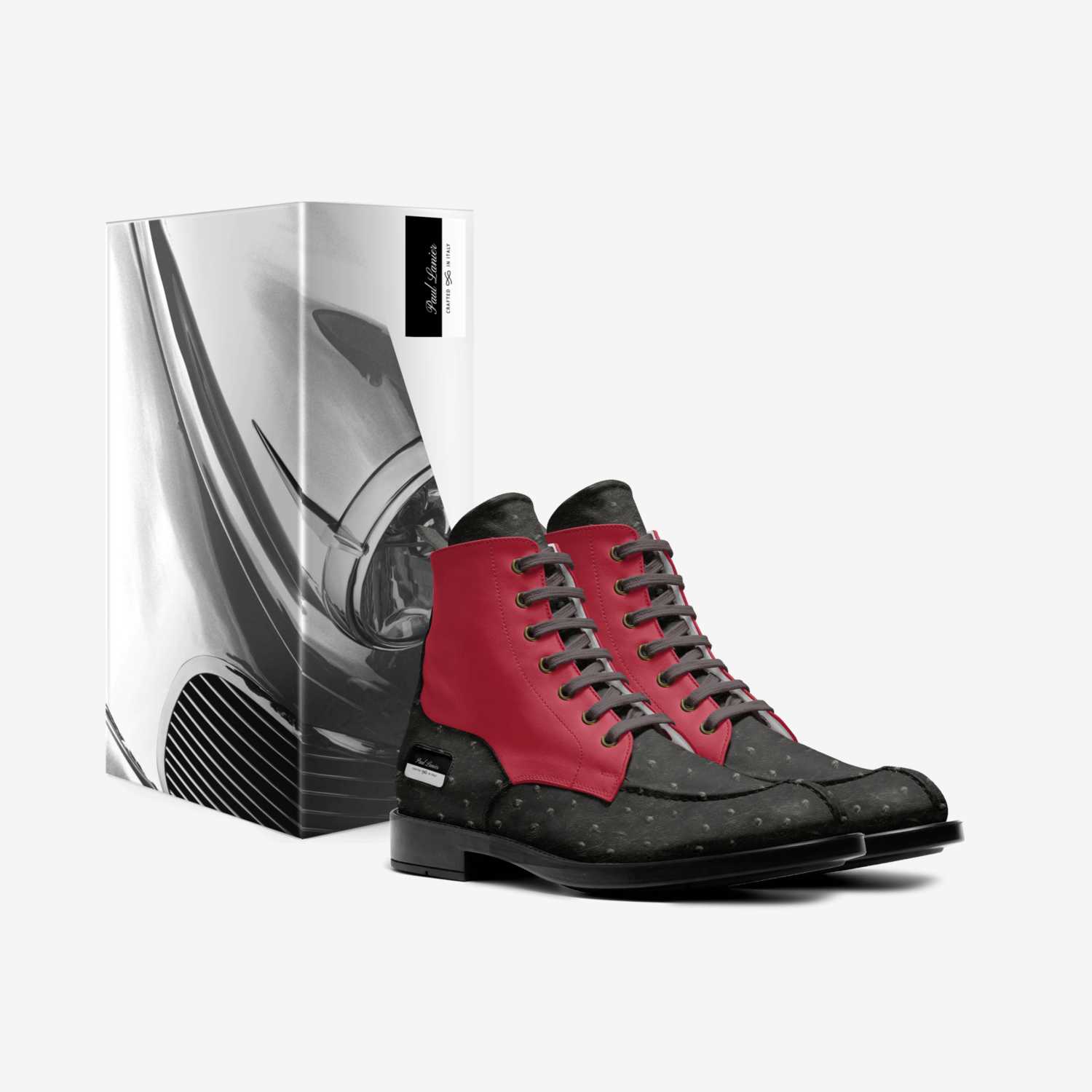 Paul Lanier custom made in Italy shoes by Paul Lanier Jones | Box view