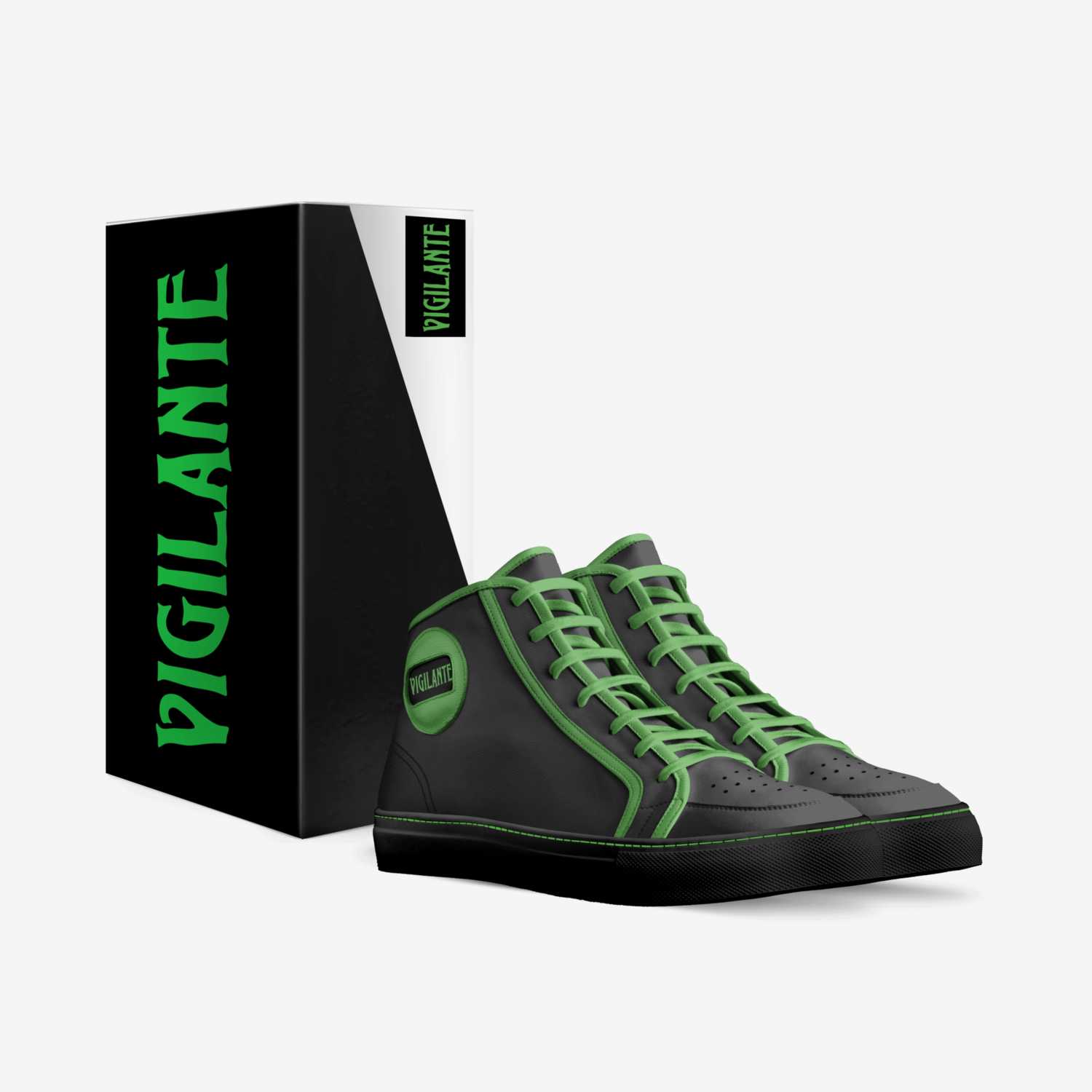 Vigilante custom made in Italy shoes by Ryan Hardaway | Box view