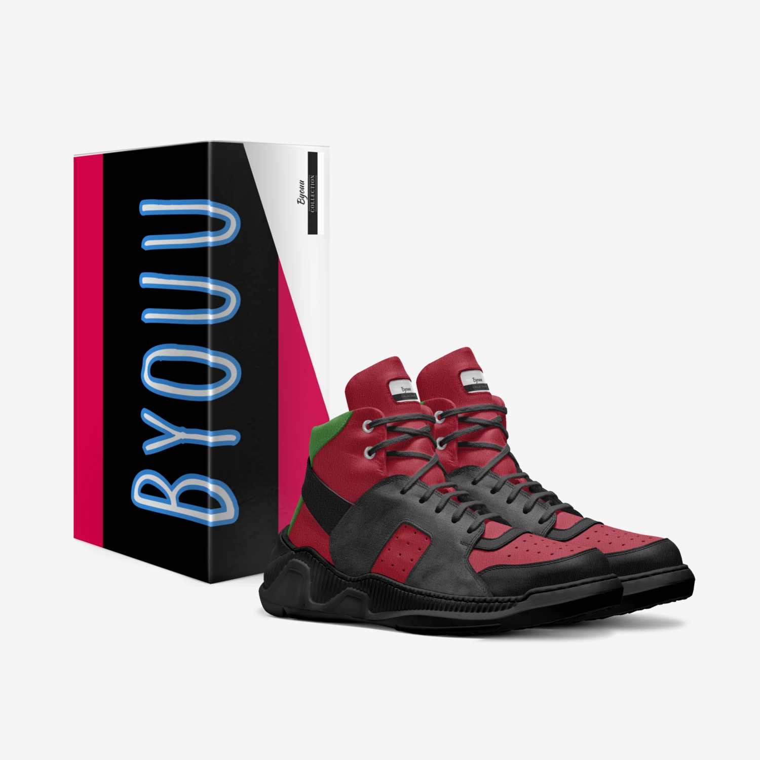 Byouu custom made in Italy shoes by Omar Butler | Box view