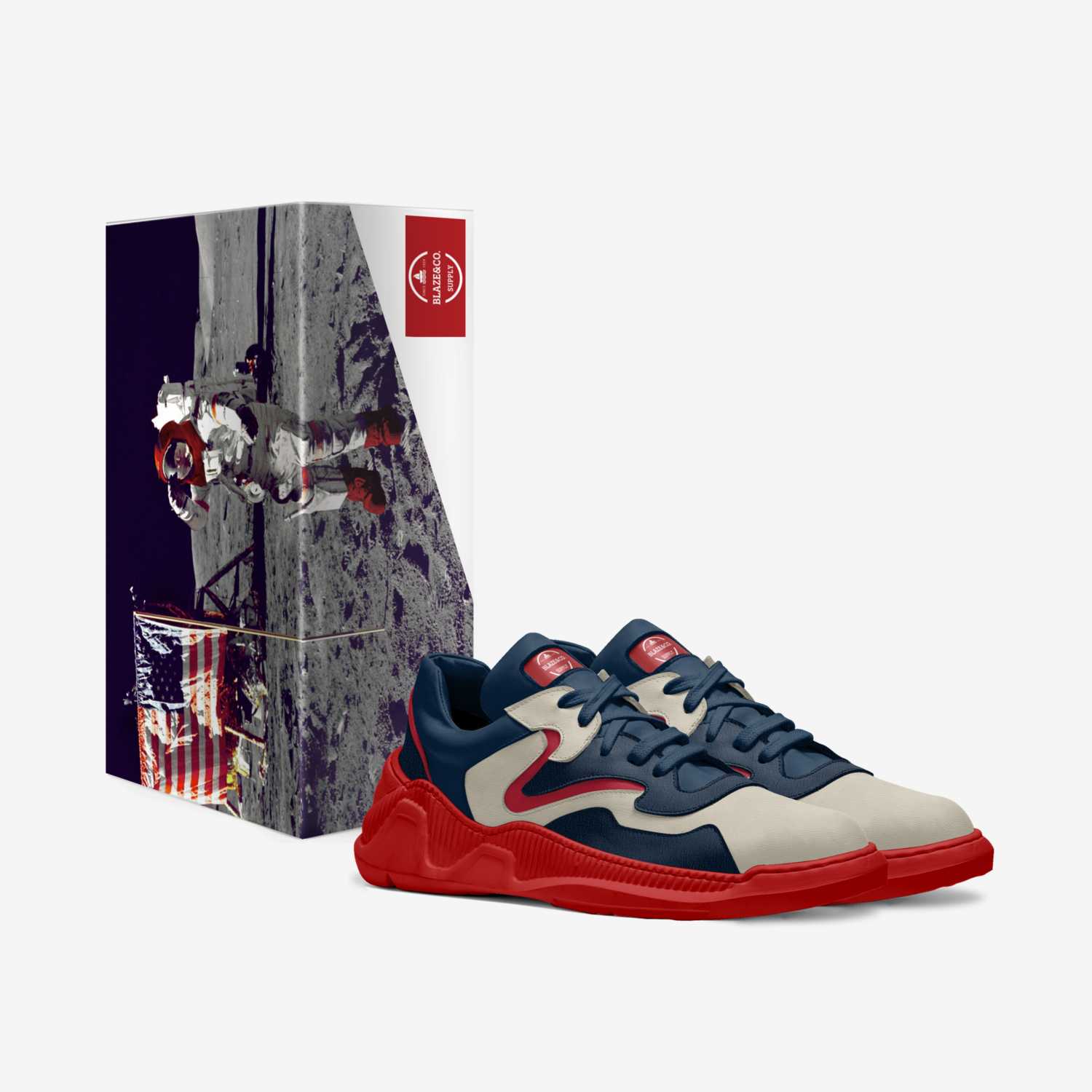 Blaze Masterz custom made in Italy shoes by Skylar Trujillo | Box view
