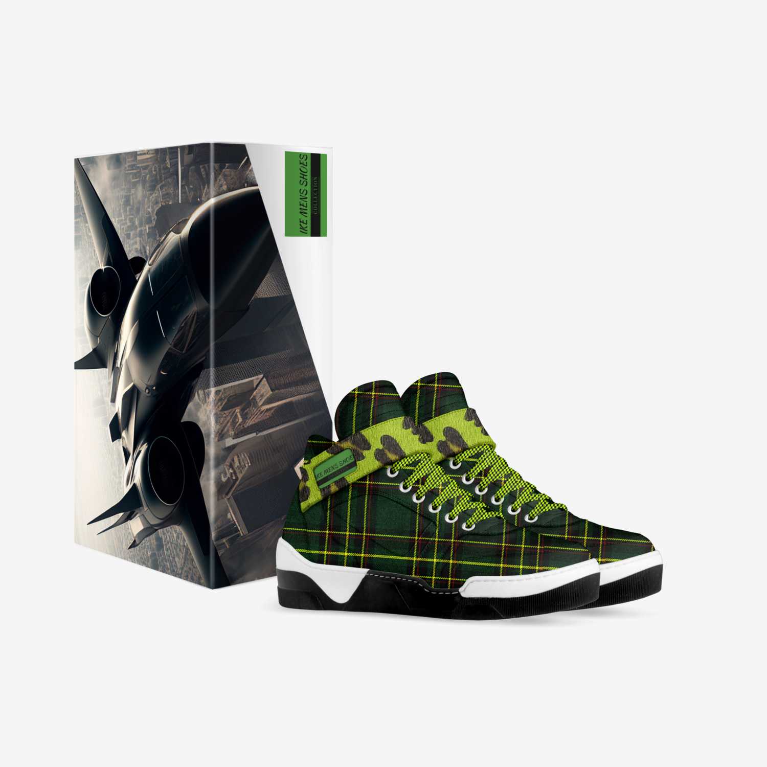 IKE MENS SHOES custom made in Italy shoes by Isaac A Mensah | Box view
