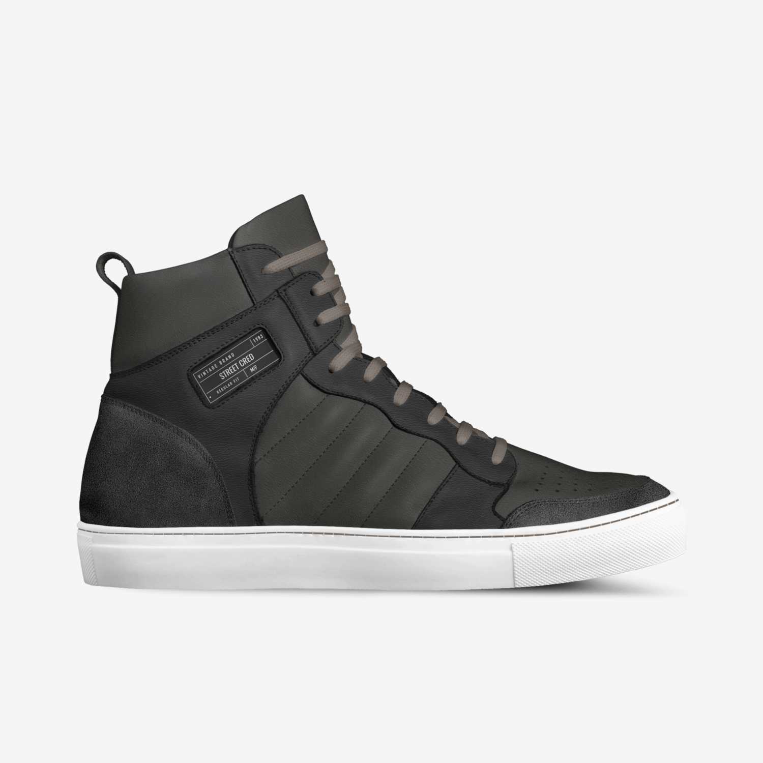 Street Cred custom made in Italy shoes by Gavino Nishio | Side view
