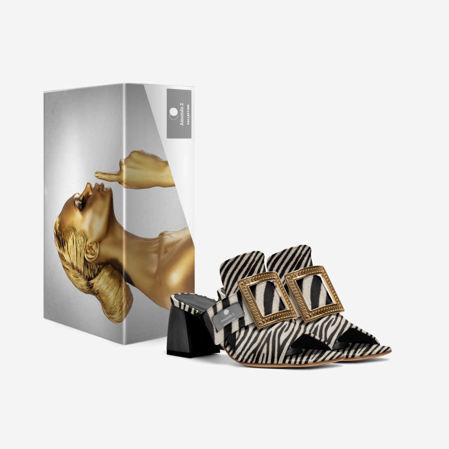 Amanda Z custom made in Italy shoes by Jeffrey Smulligan | Box view
