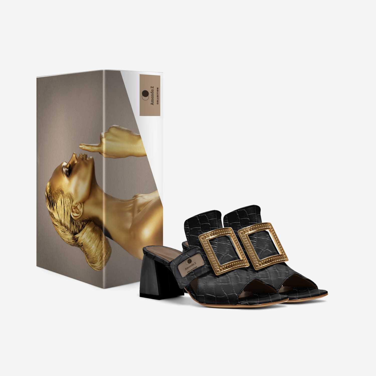Amanda Z custom made in Italy shoes by Jeffrey Smulligan | Box view