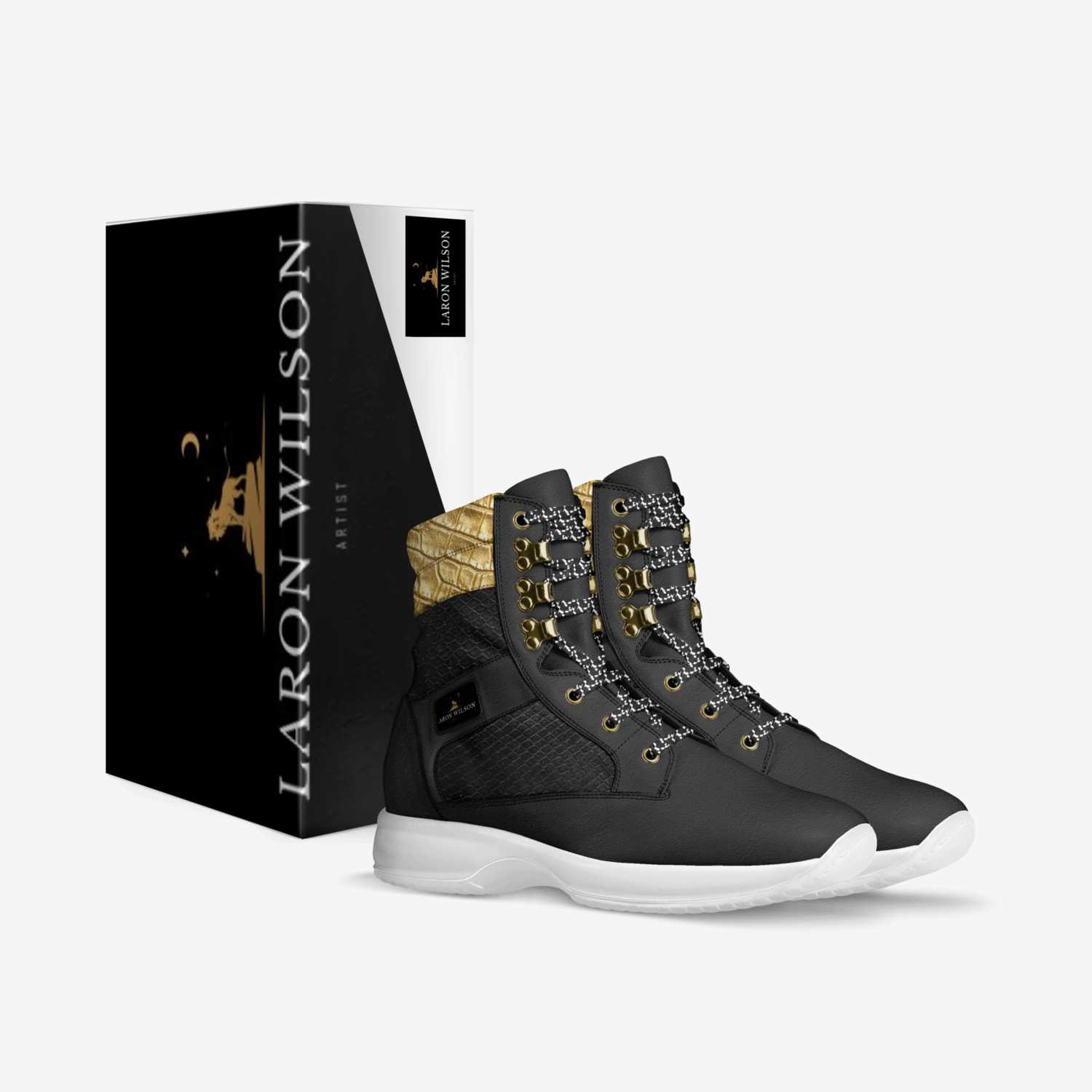 Laron Wilson custom made in Italy shoes by Laron Wilson | Box view