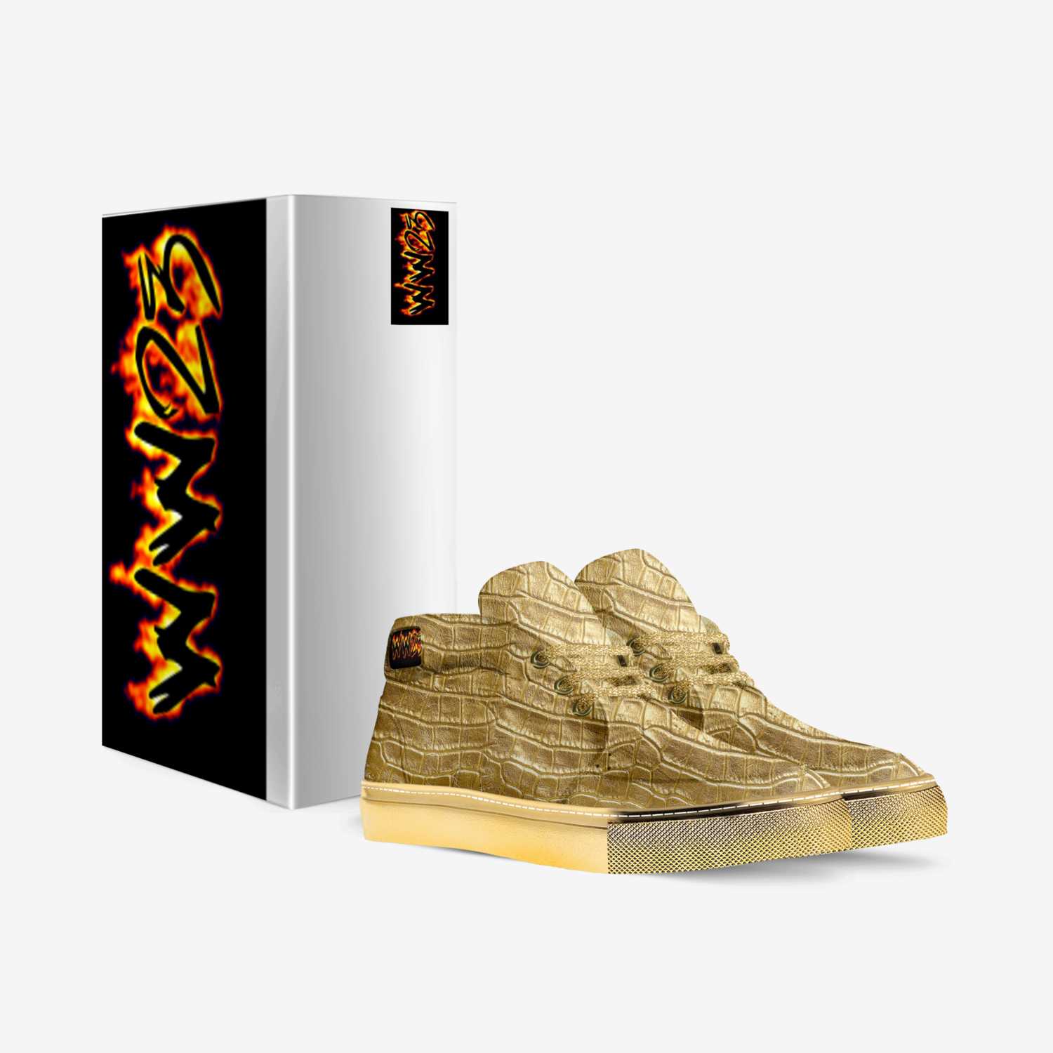 ww2308-01-21 custom made in Italy shoes by Justin Williams | Box view