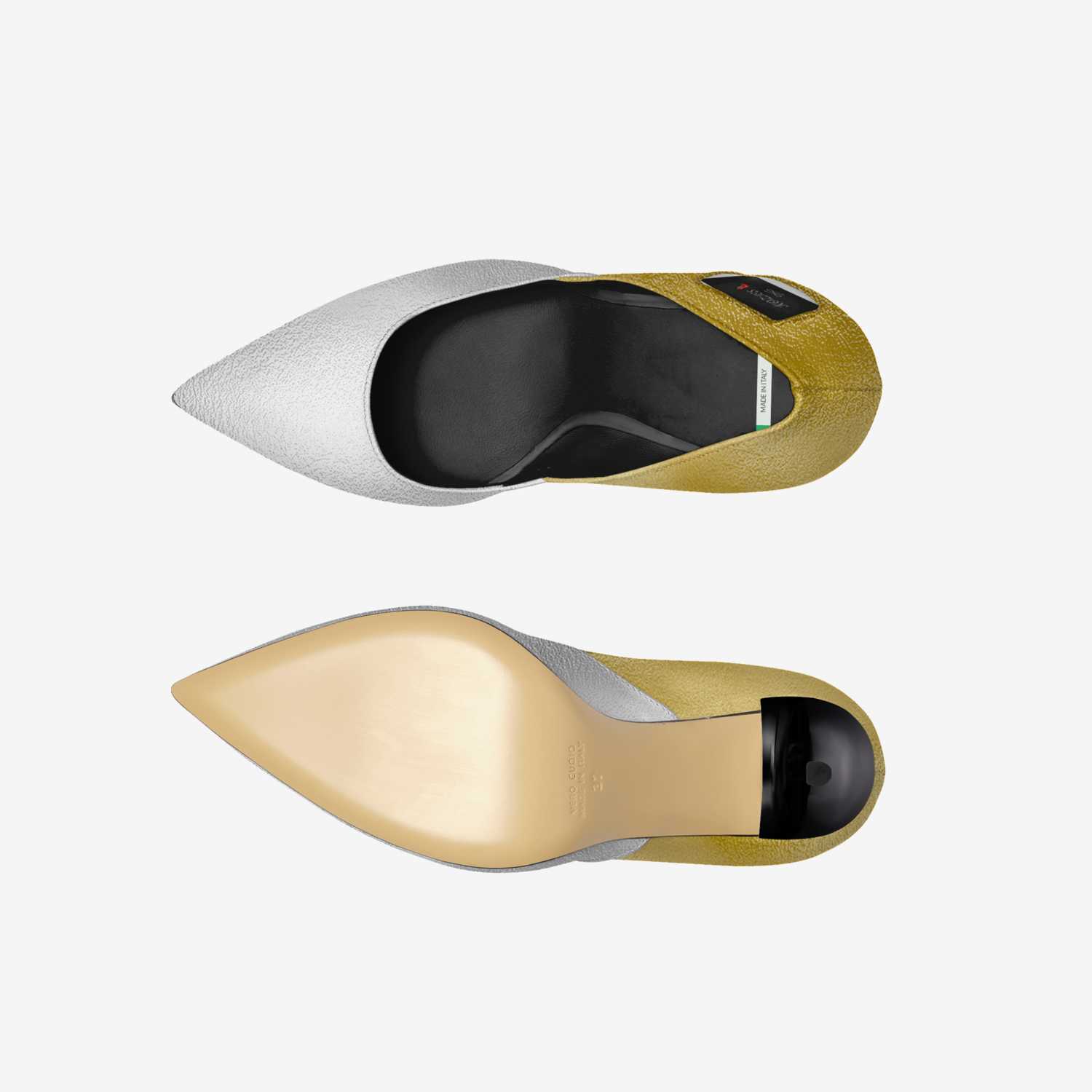 KOZIES 👠 custom made in Italy shoes by Cozetta Brown | Top view