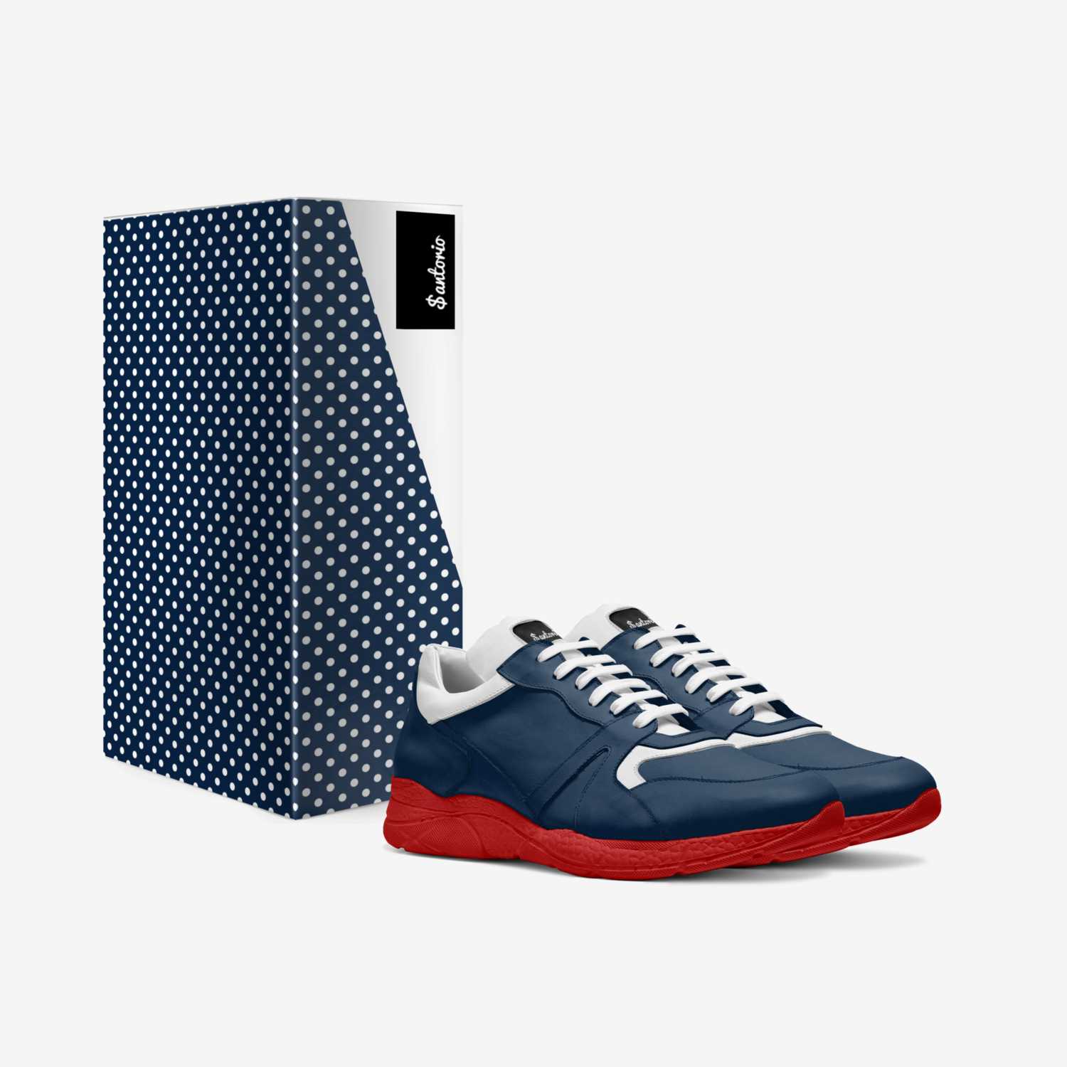 Santorio Carter custom made in Italy shoes by Santorio Carter | Box view