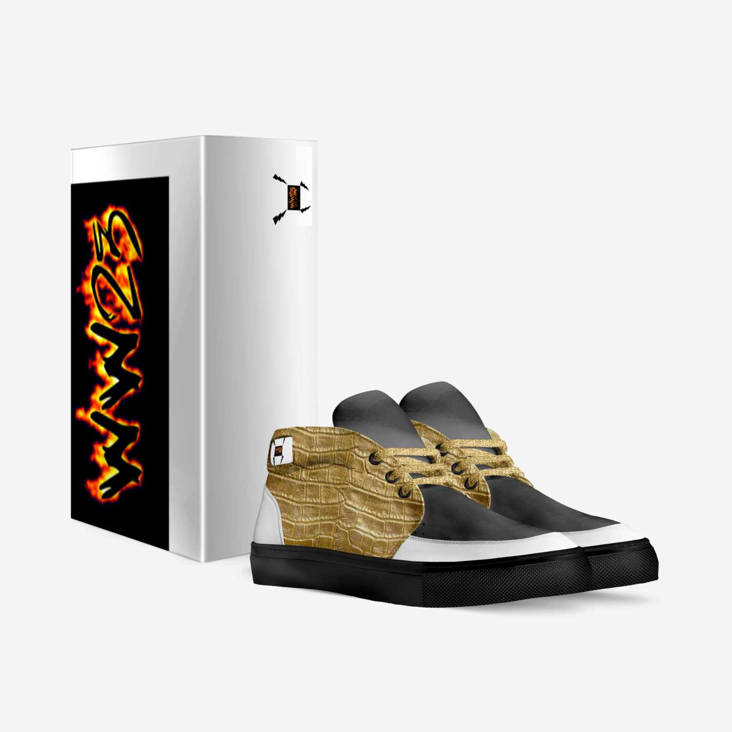 G2021 custom made in Italy shoes by Justin Williams | Box view