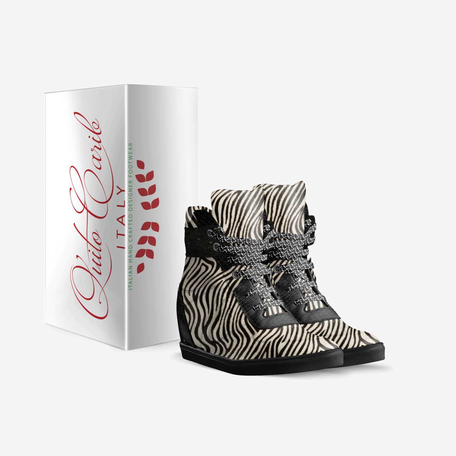 QUITO CARIB custom made in Italy shoes by M Ramirez Deheywood | Box view