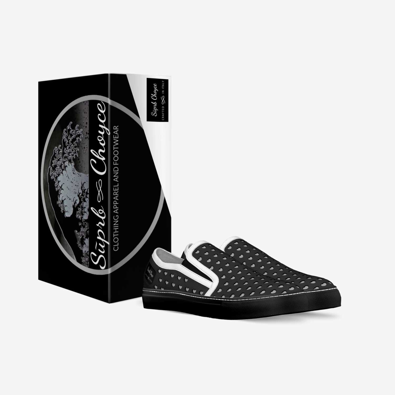 Sūprb Choyce  custom made in Italy shoes by Omari Choyce | Box view