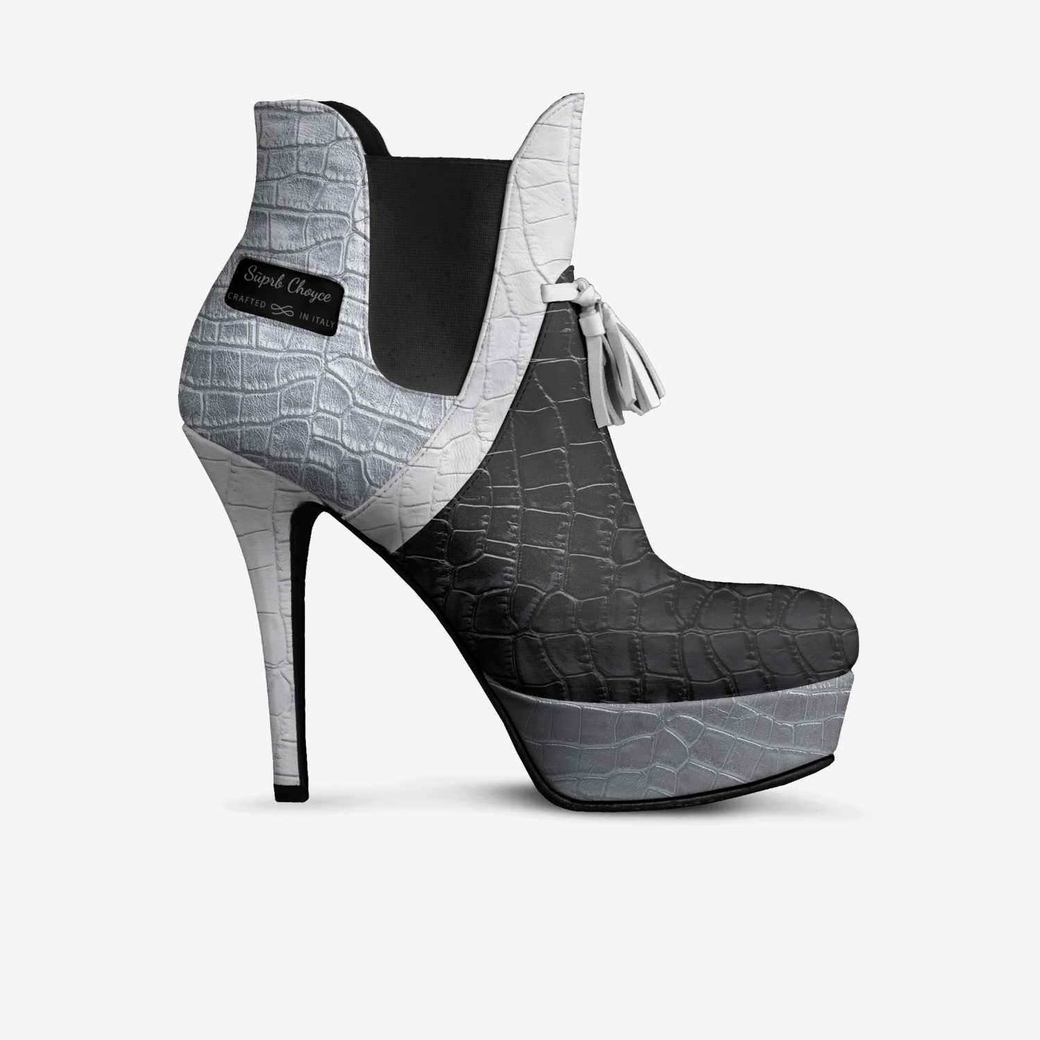 Sūprb Choyce  custom made in Italy shoes by Omari Choyce | Side view