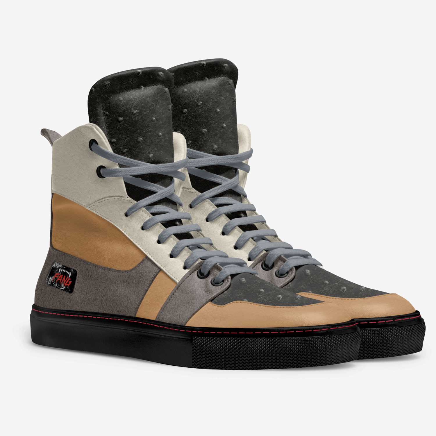 Fang custom made in Italy shoes by Raynor Cielto | Double view