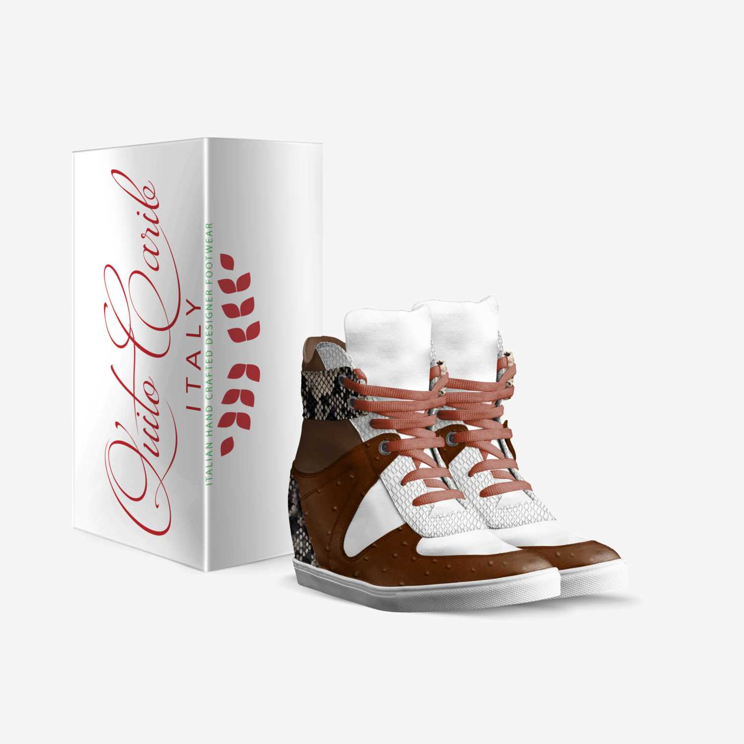 QUITO CARIB custom made in Italy shoes by M Ramirez Deheywood | Box view