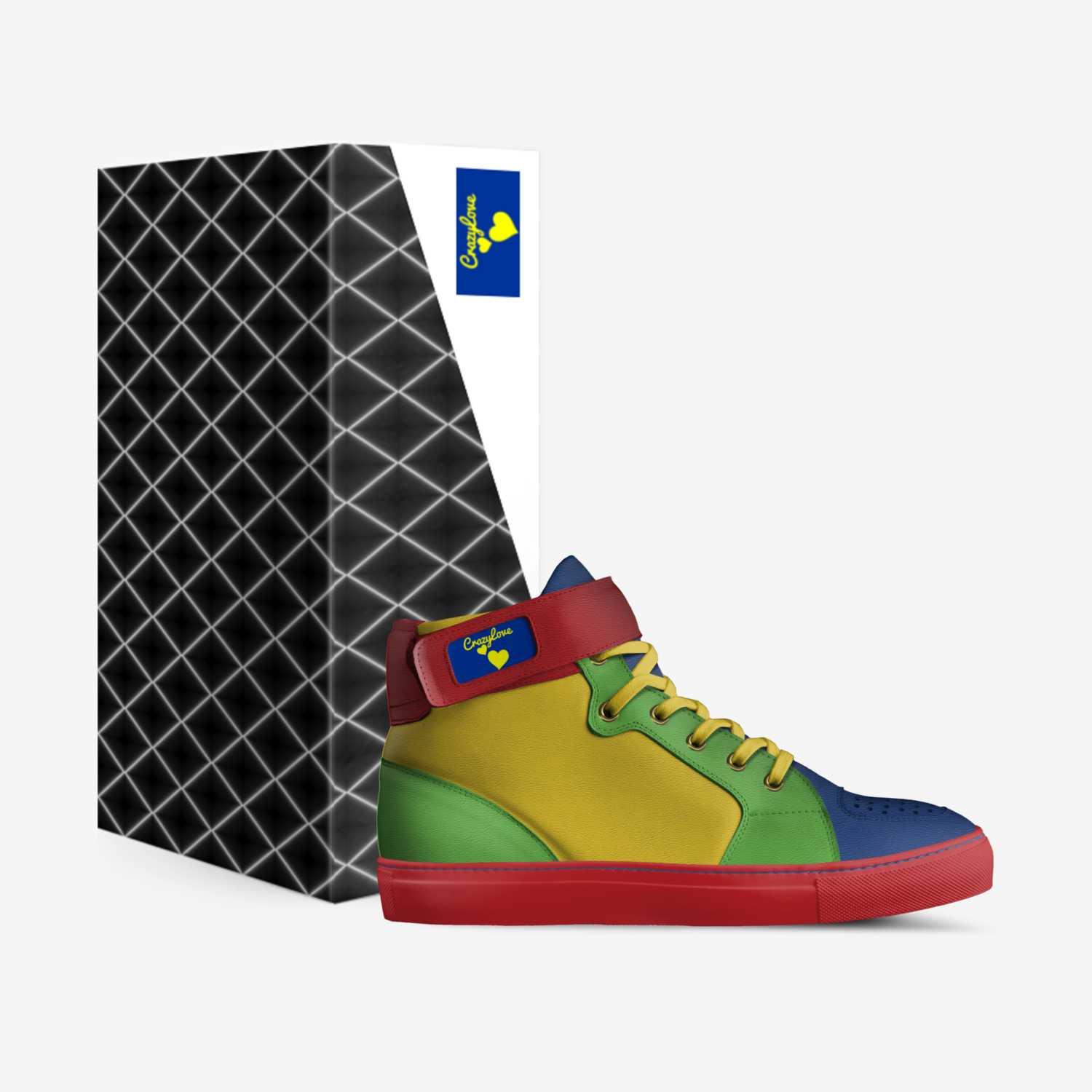 CrazyLove custom made in Italy shoes by Ayesha Hassaum | Box view