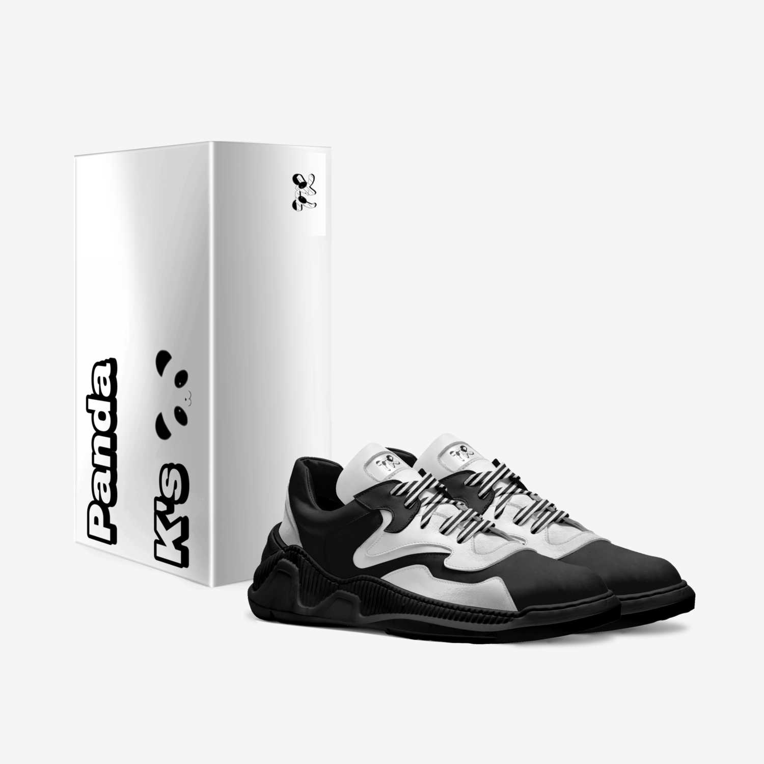 Panda K’s custom made in Italy shoes by Threaded Kiwi | Box view
