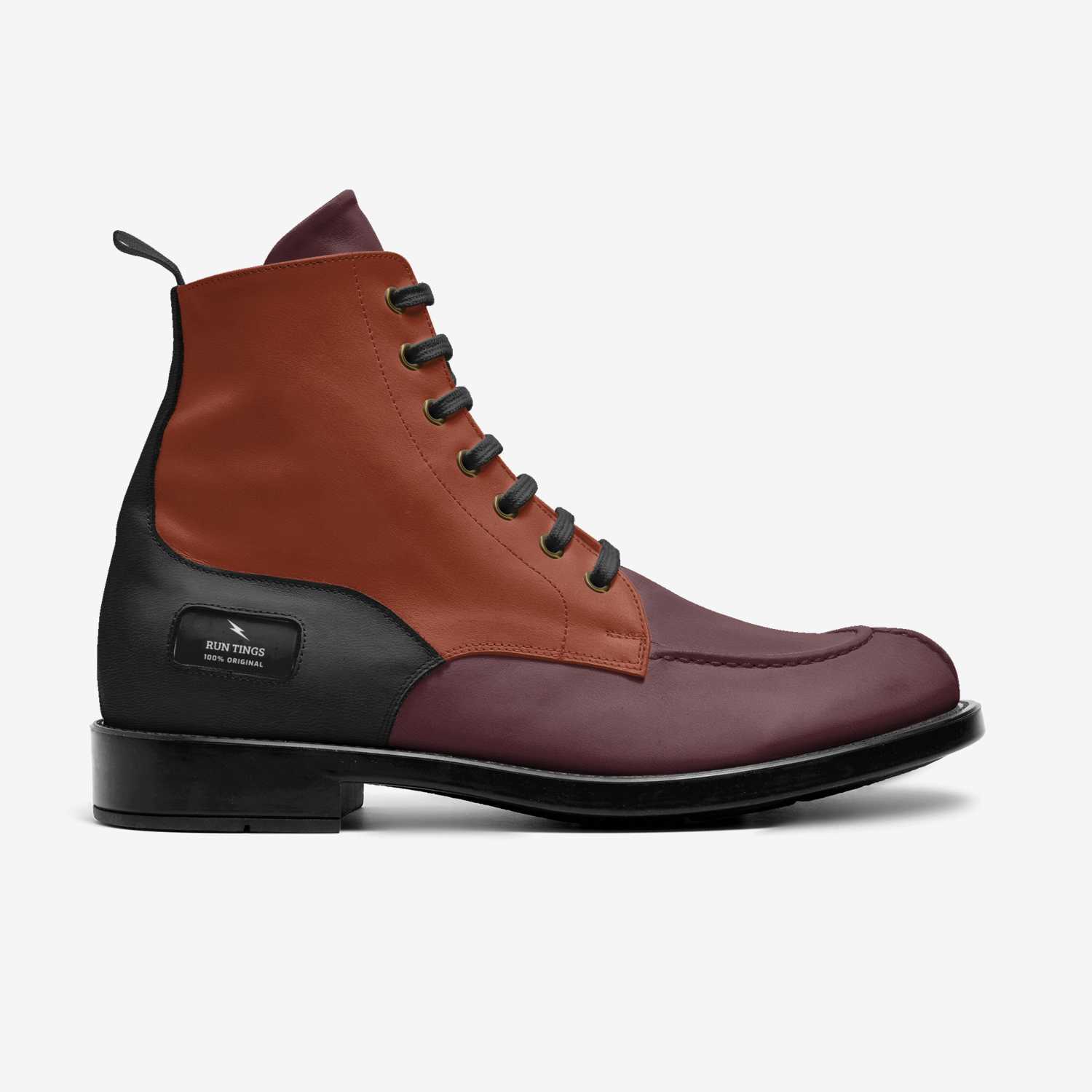 Run Tings custom made in Italy shoes by Jozanne Marie | Side view