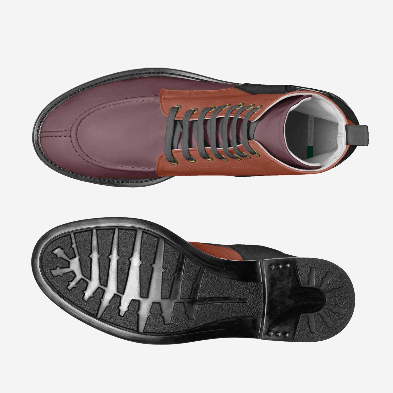 Run Tings custom made in Italy shoes by Jozanne Marie | Top view
