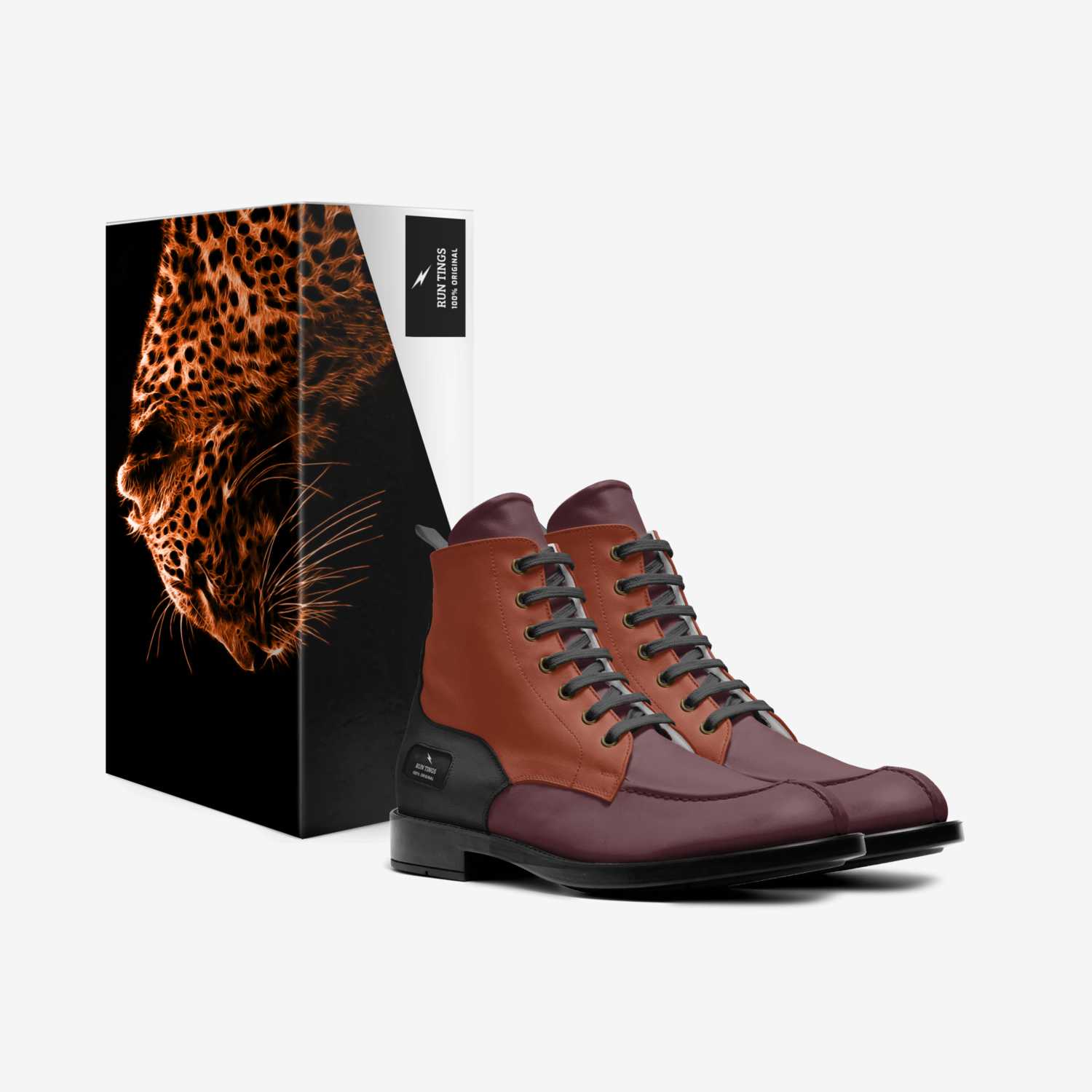 Run Tings custom made in Italy shoes by Jozanne Marie | Box view