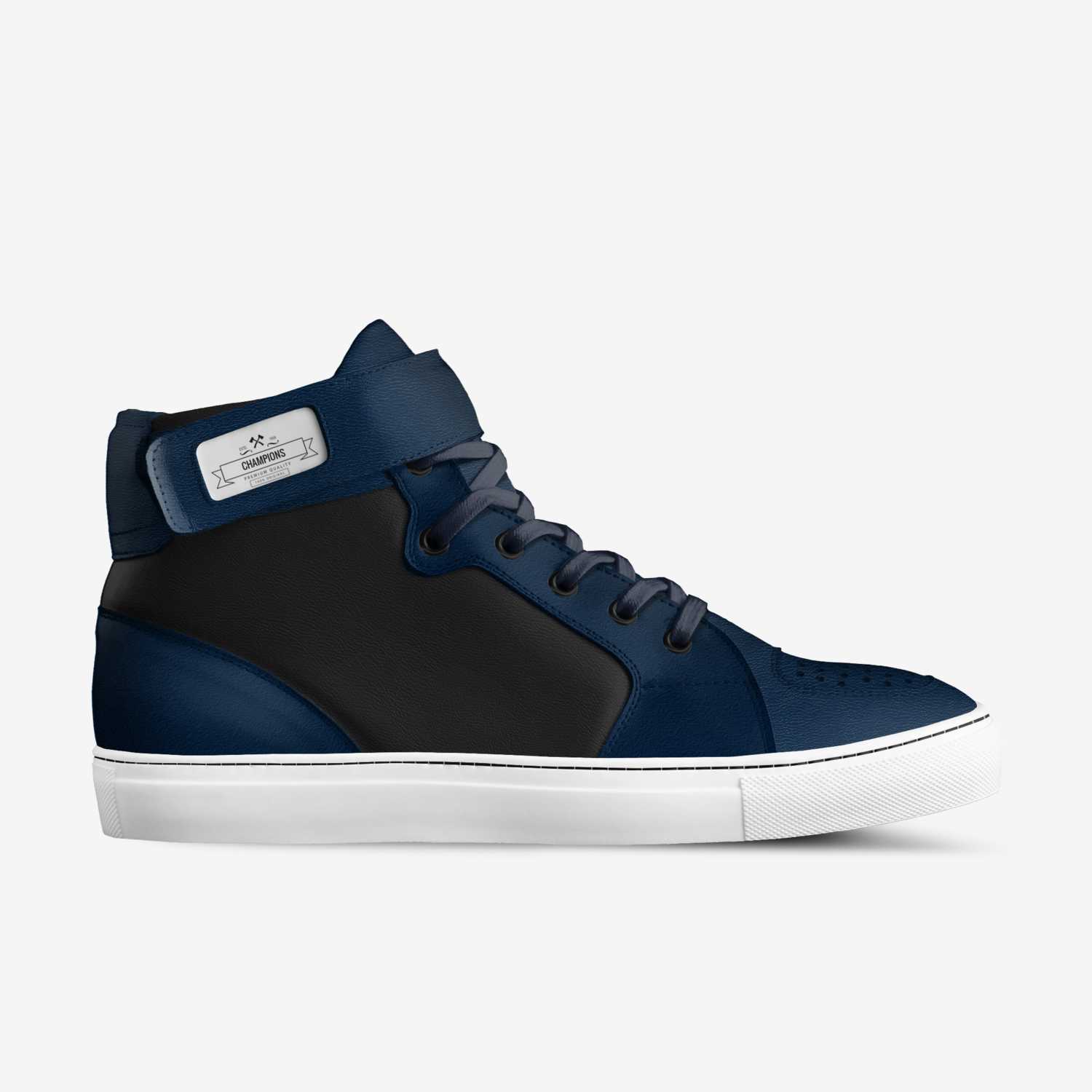 champions custom made in Italy shoes by Dylan Mr | Side view