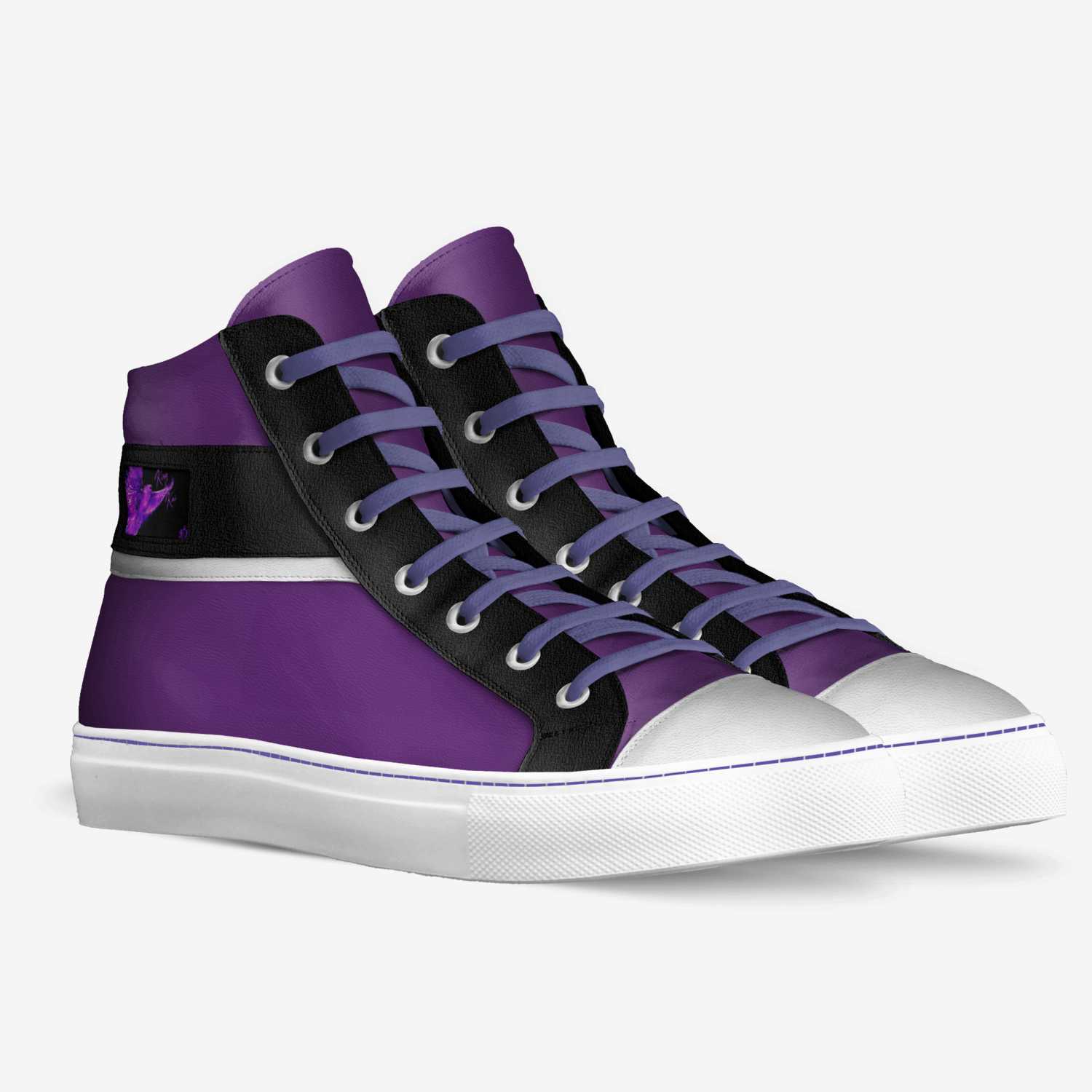Shoes of Peace custom made in Italy shoes by Daisy Guyton | Double view
