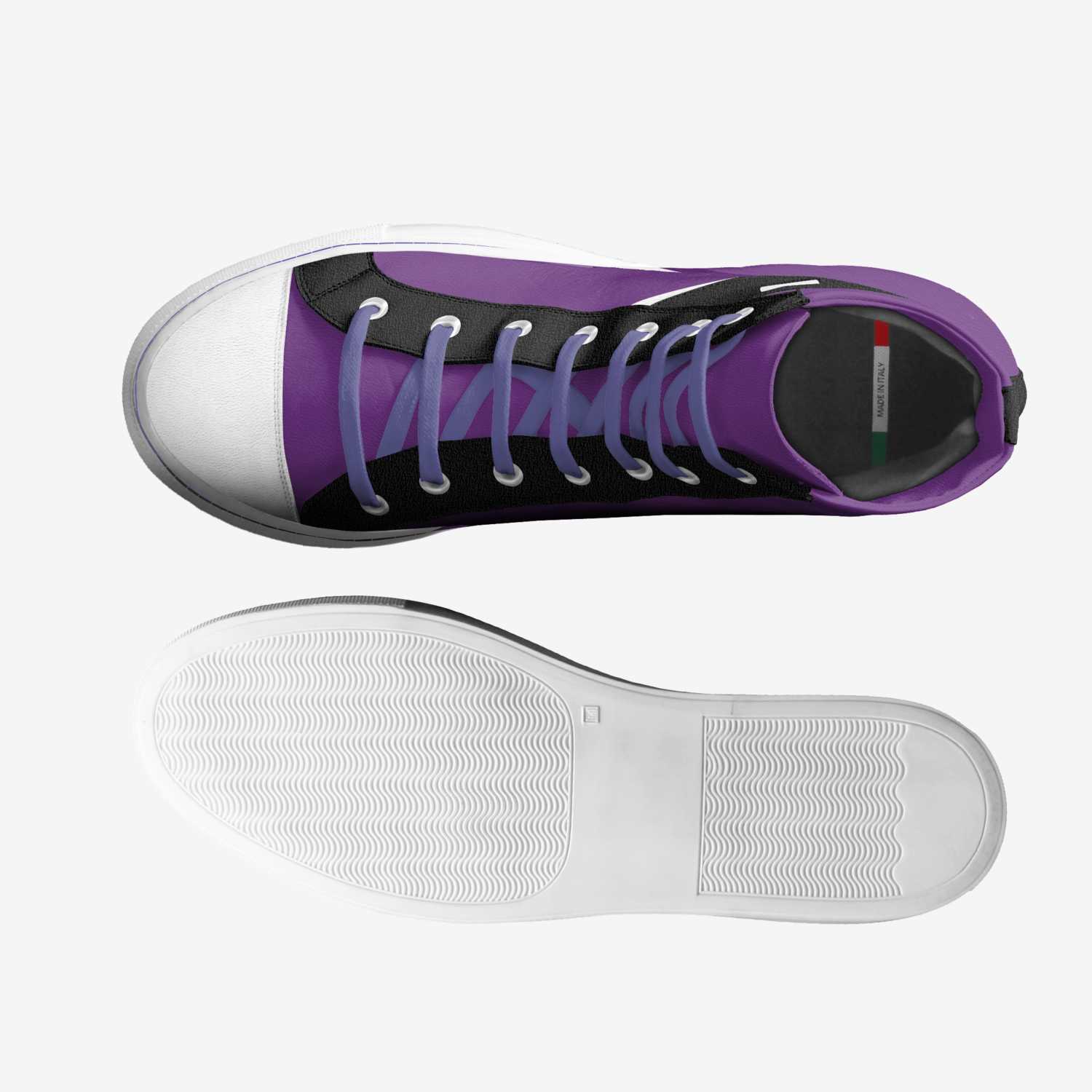 Shoes of Peace custom made in Italy shoes by Daisy Guyton | Top view