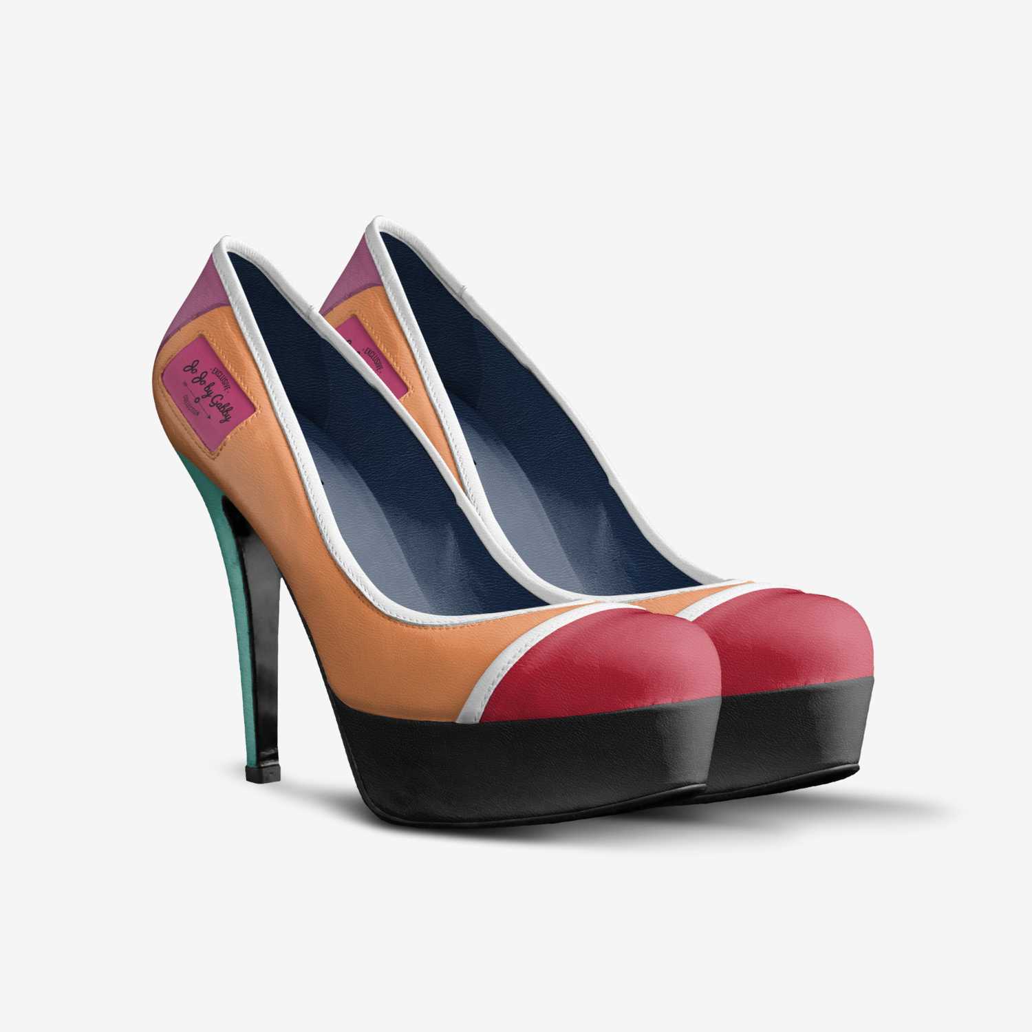 JoJo by Gabby custom made in Italy shoes by Kelsey Hagstrom | Double view