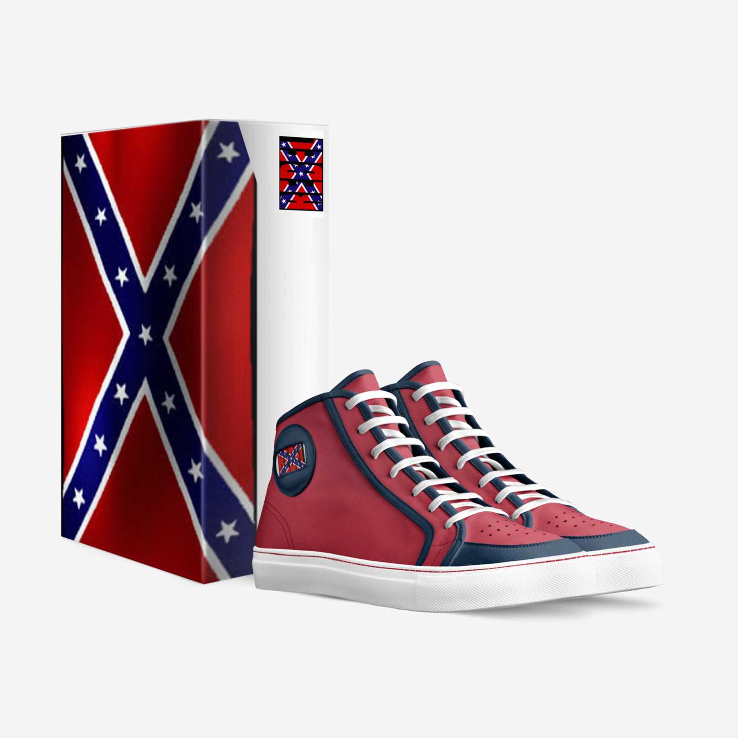 confederate custom made in Italy shoes by Dylan Mr | Box view