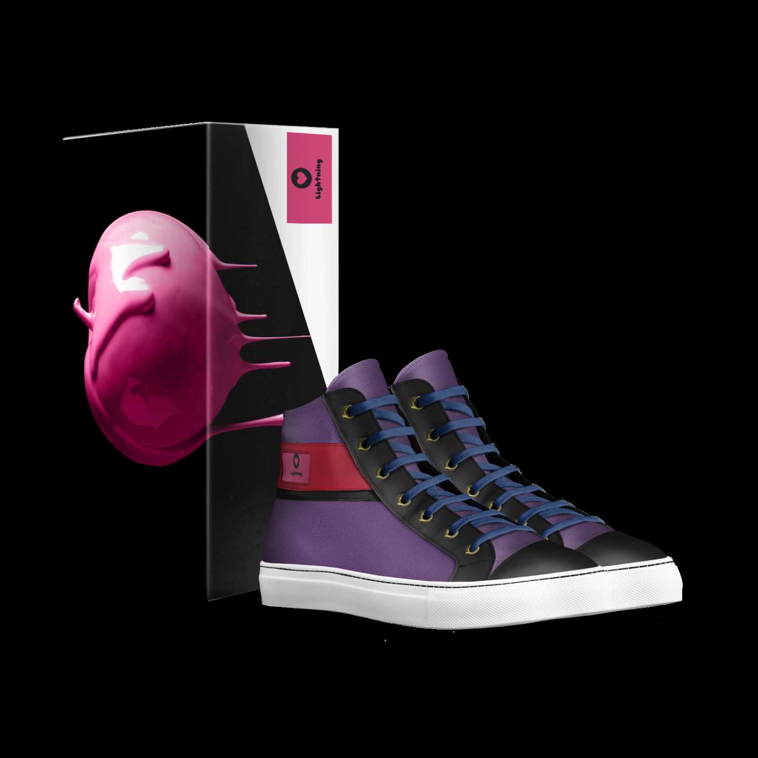 Lightning A Custom Shoe concept by Kelsey Hagstrom