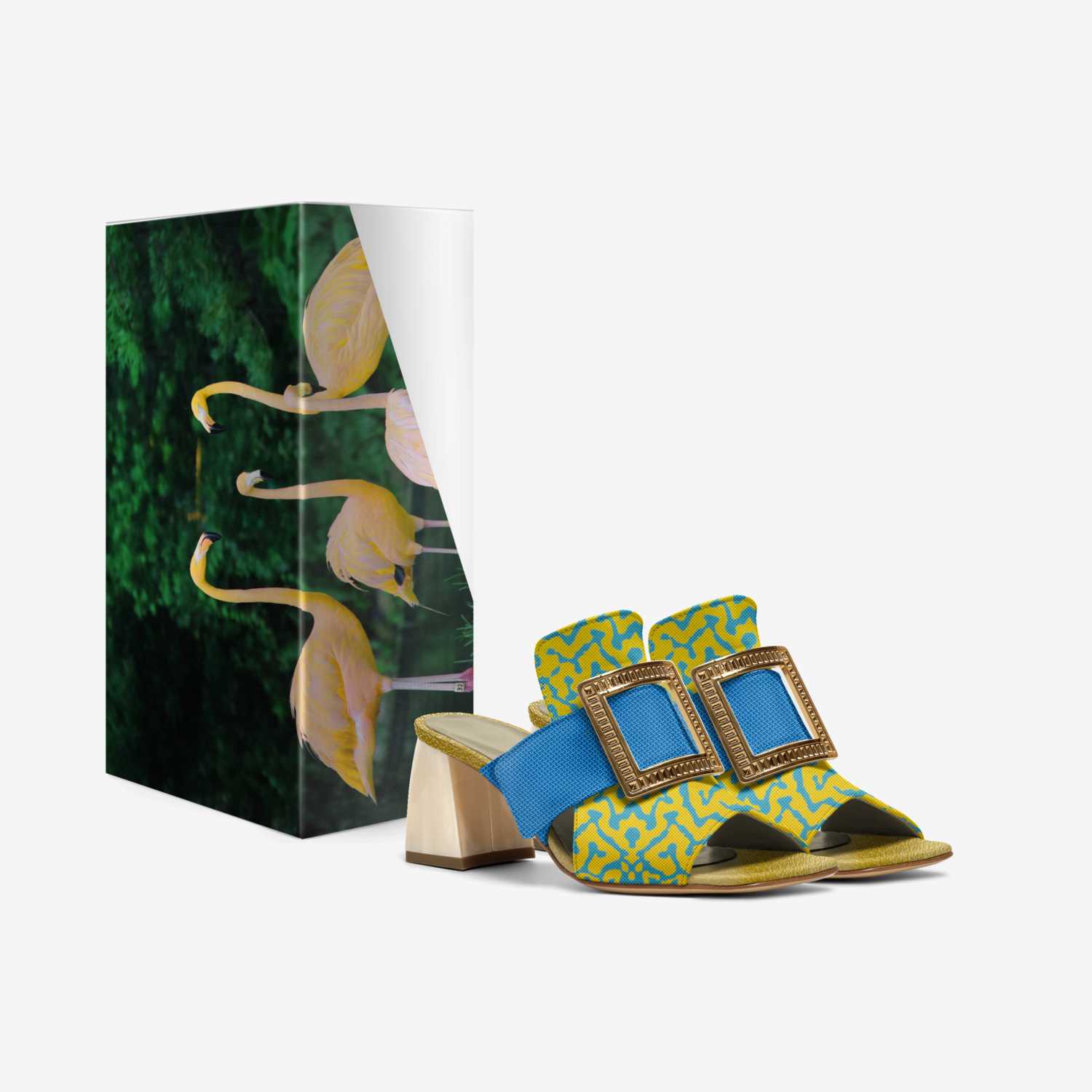 Taos custom made in Italy shoes by Calvina Morris | Box view