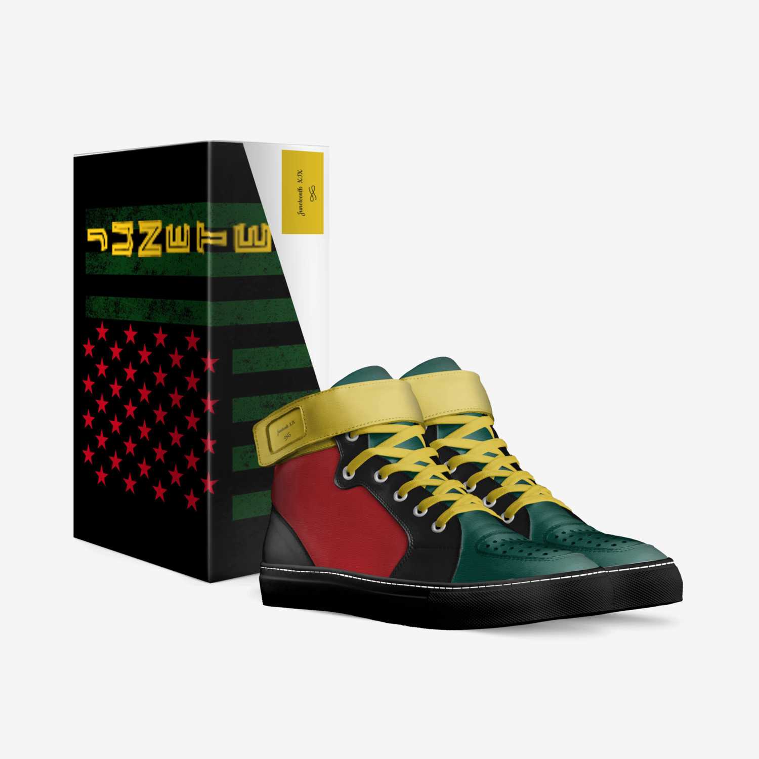Juneteenth  XIX custom made in Italy shoes by Quentin Maye | Box view