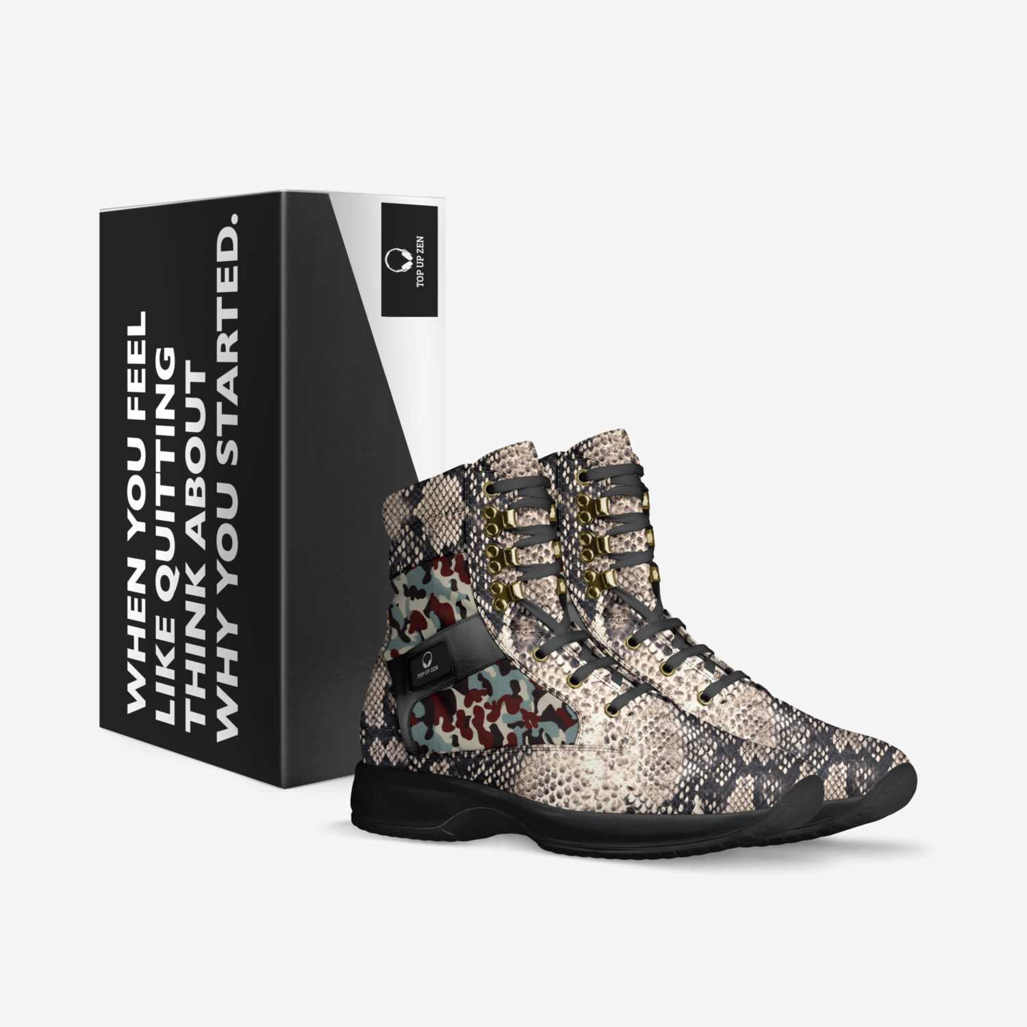 Top up Zen custom made in Italy shoes by Jeffrey Smulligan | Box view