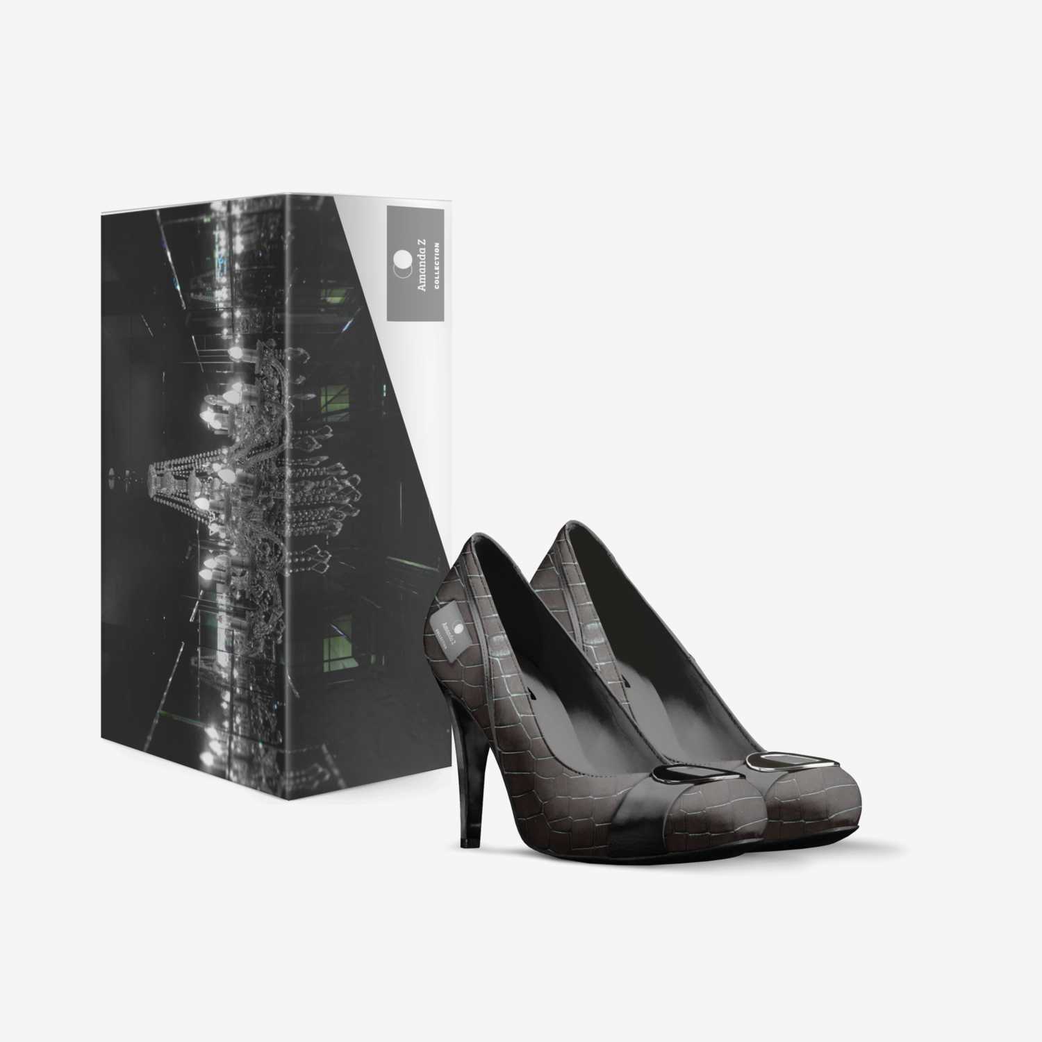 Amanda Z custom made in Italy shoes by Jeffrey Smulligan | Box view