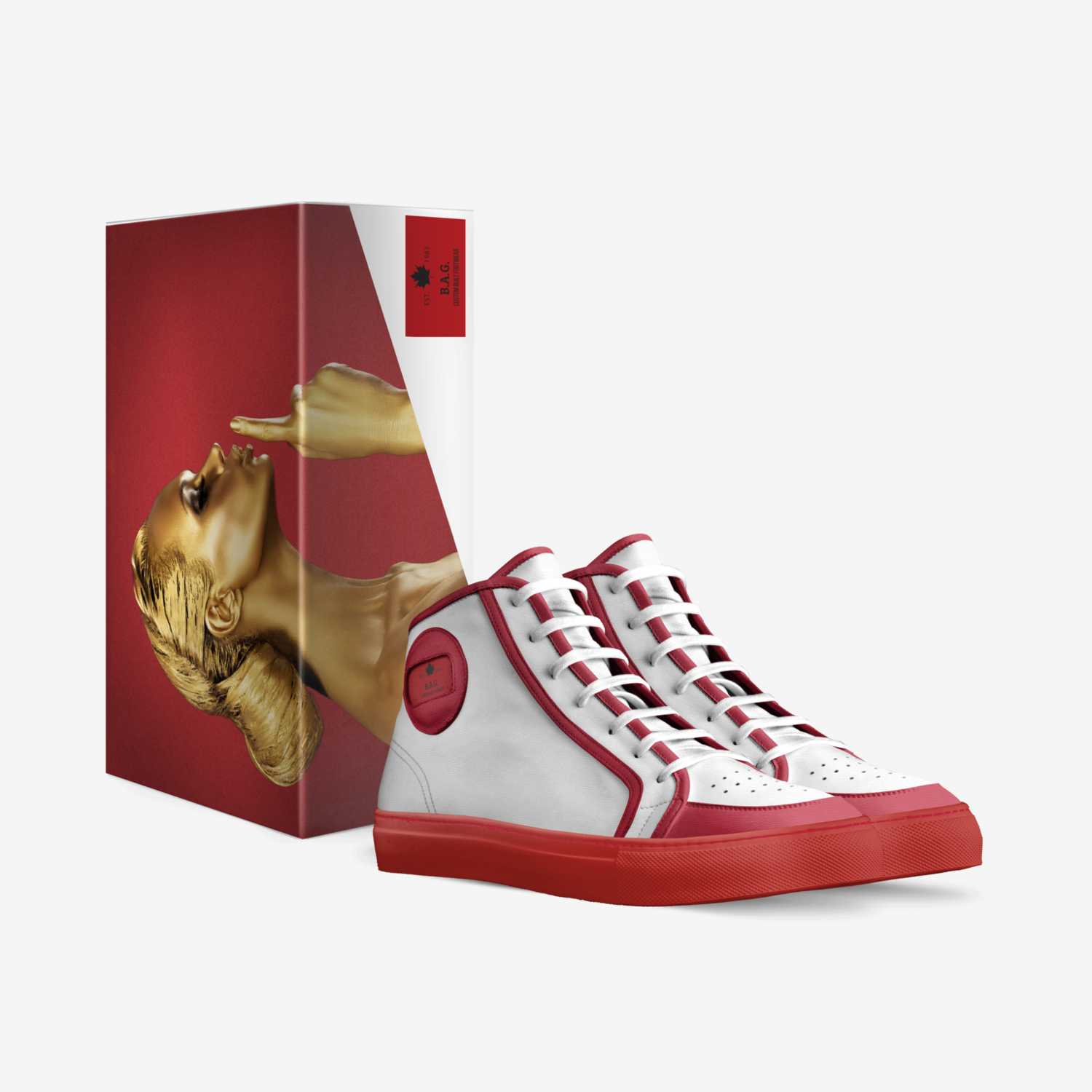 B.A.G. custom made in Italy shoes by Willie Blige | Box view